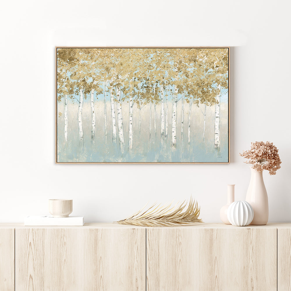 wall-art-print-canvas-poster-framed-Shimmering Forest, Style A-by-James Wiens-Gioia Wall Art