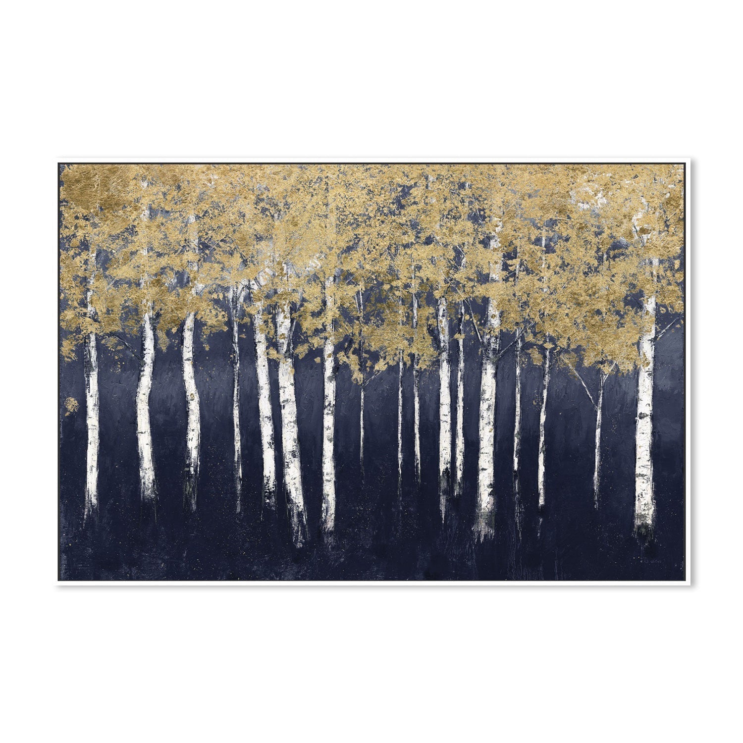 wall-art-print-canvas-poster-framed-Shimmering Forest, Style B-by-James Wiens-Gioia Wall Art
