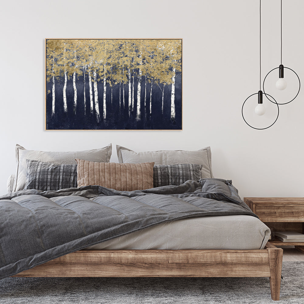 wall-art-print-canvas-poster-framed-Shimmering Forest, Style B-by-James Wiens-Gioia Wall Art