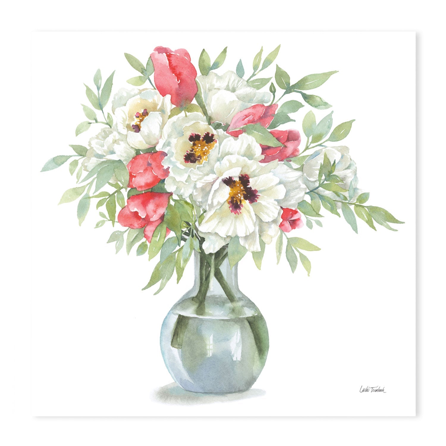 wall-art-print-canvas-poster-framed-Showy Blooms , By Leslie Trimbach-GIOIA-WALL-ART