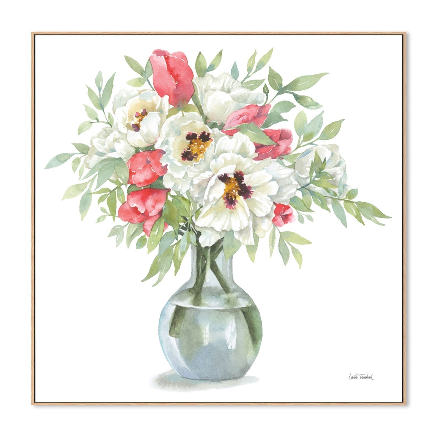wall-art-print-canvas-poster-framed-Showy Blooms , By Leslie Trimbach-GIOIA-WALL-ART