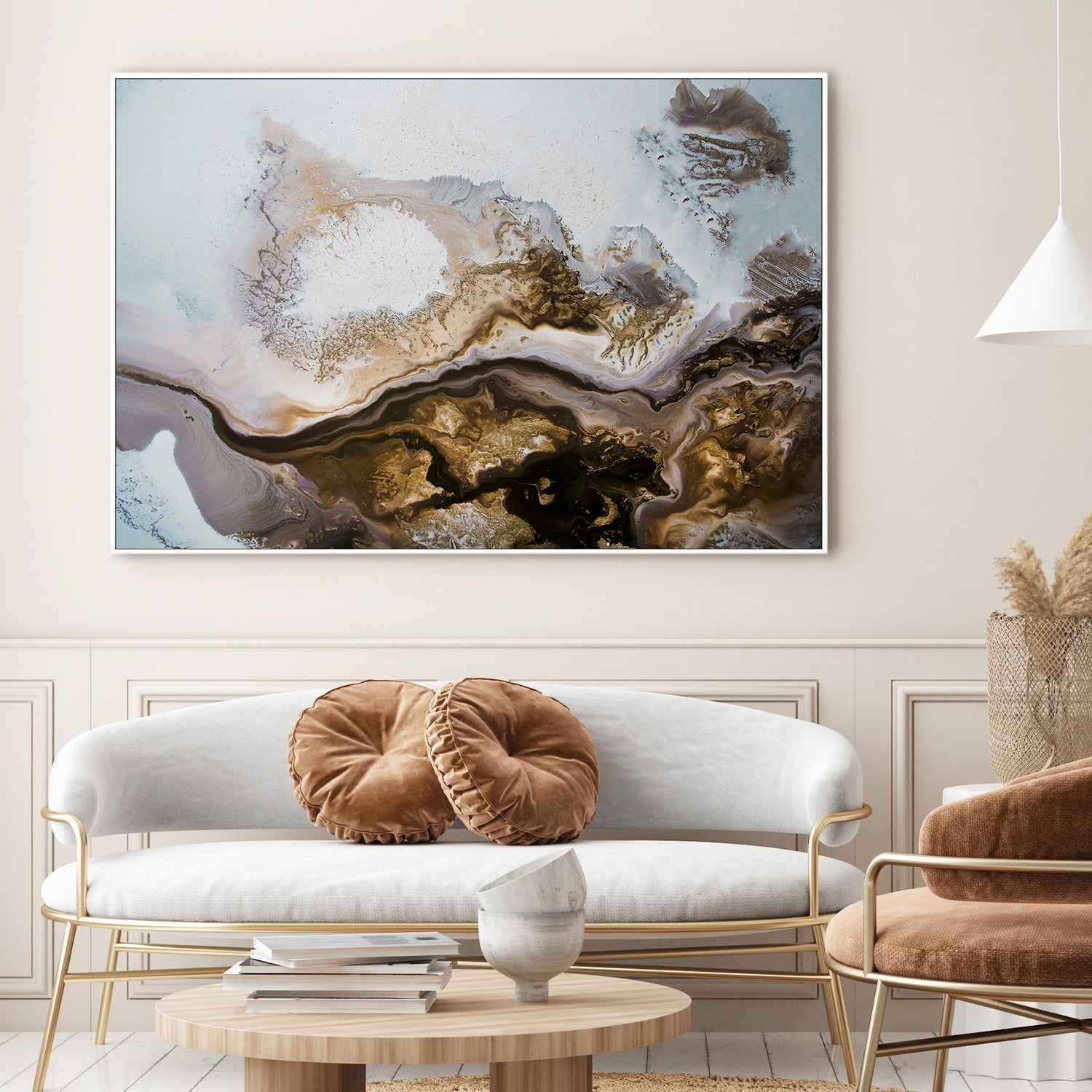 wall-art-print-canvas-poster-framed-Silent Streaming , By Petra Meikle-2