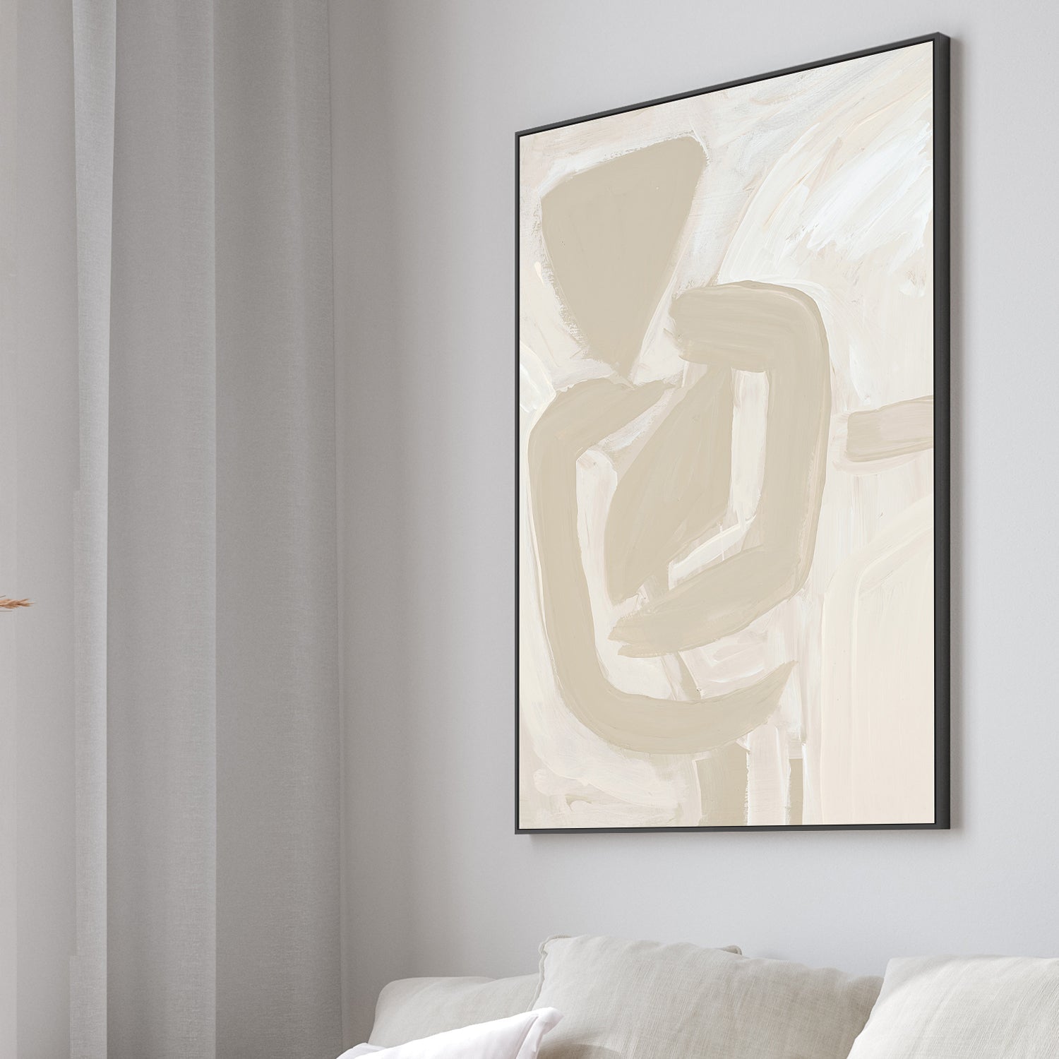 wall-art-print-canvas-poster-framed-Silloute, Style A , By Katherine Price-2
