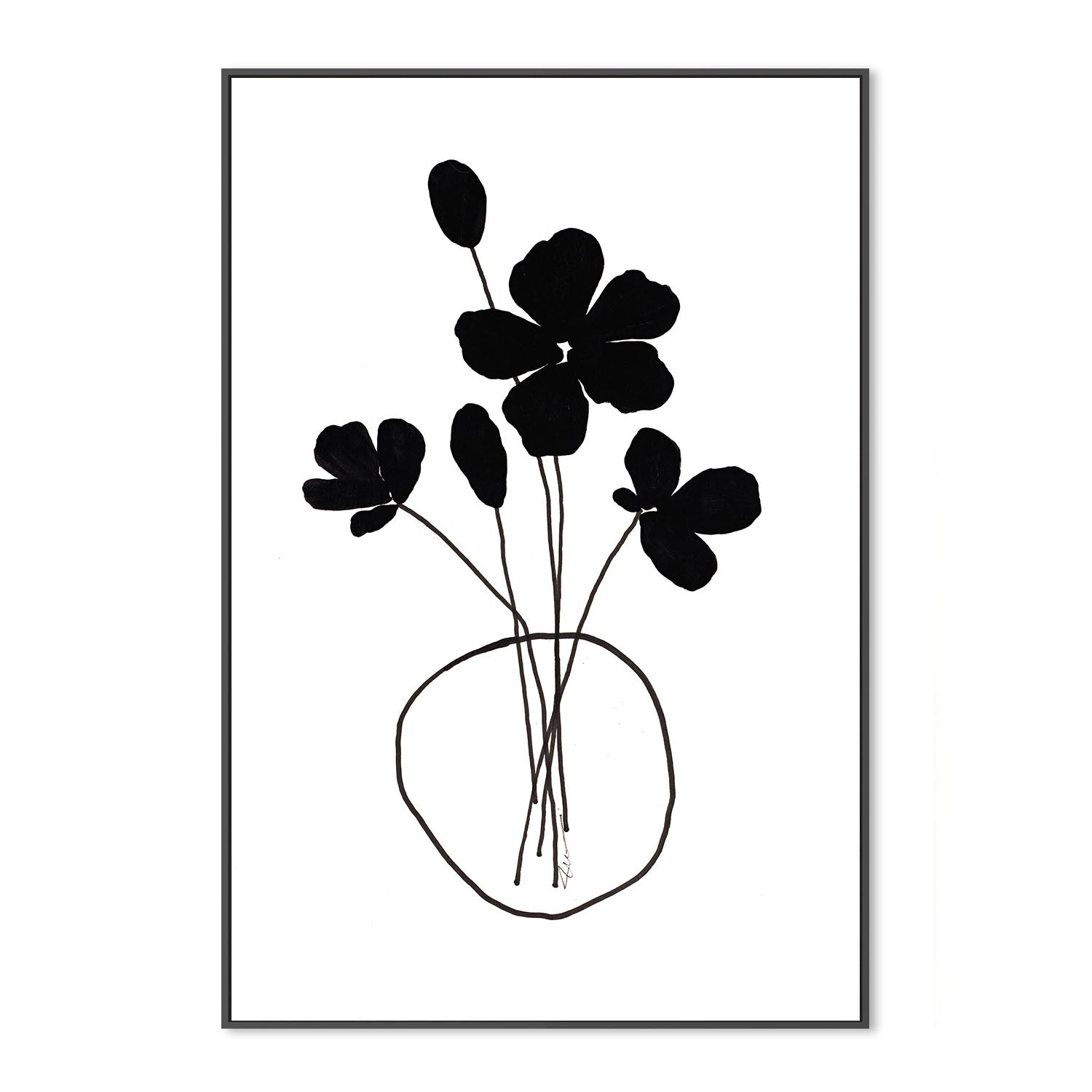 wall-art-print-canvas-poster-framed-Simplicity Florals , By Filippoloco-3