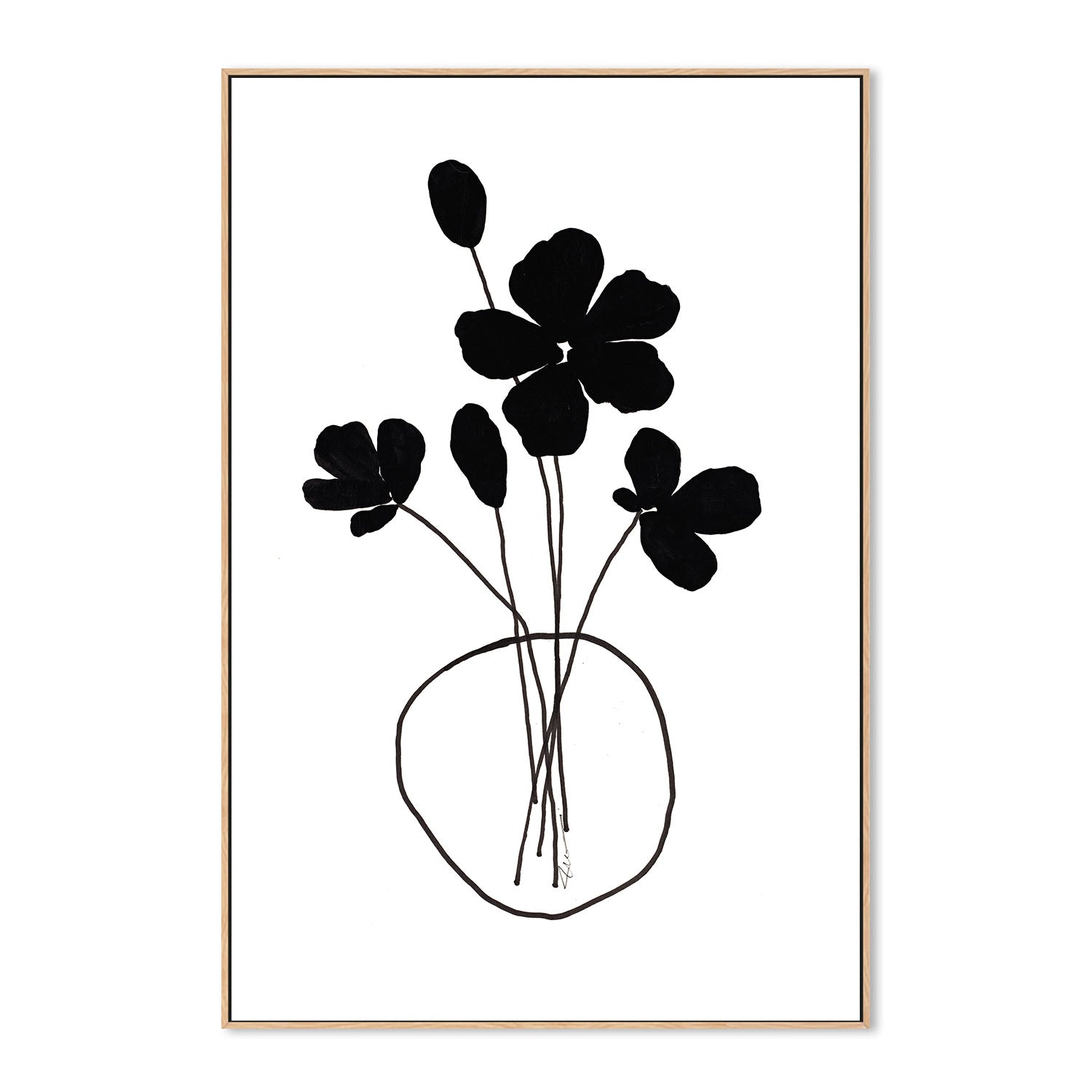 wall-art-print-canvas-poster-framed-Simplicity Florals , By Filippoloco-4