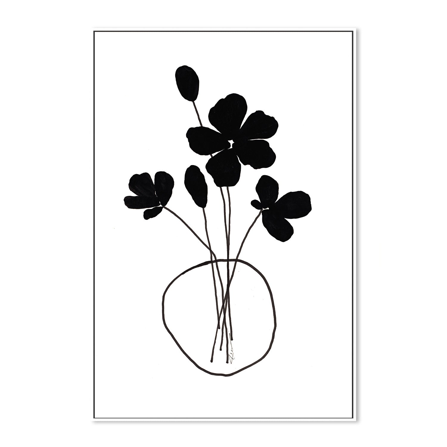 wall-art-print-canvas-poster-framed-Simplicity Florals , By Filippoloco-5