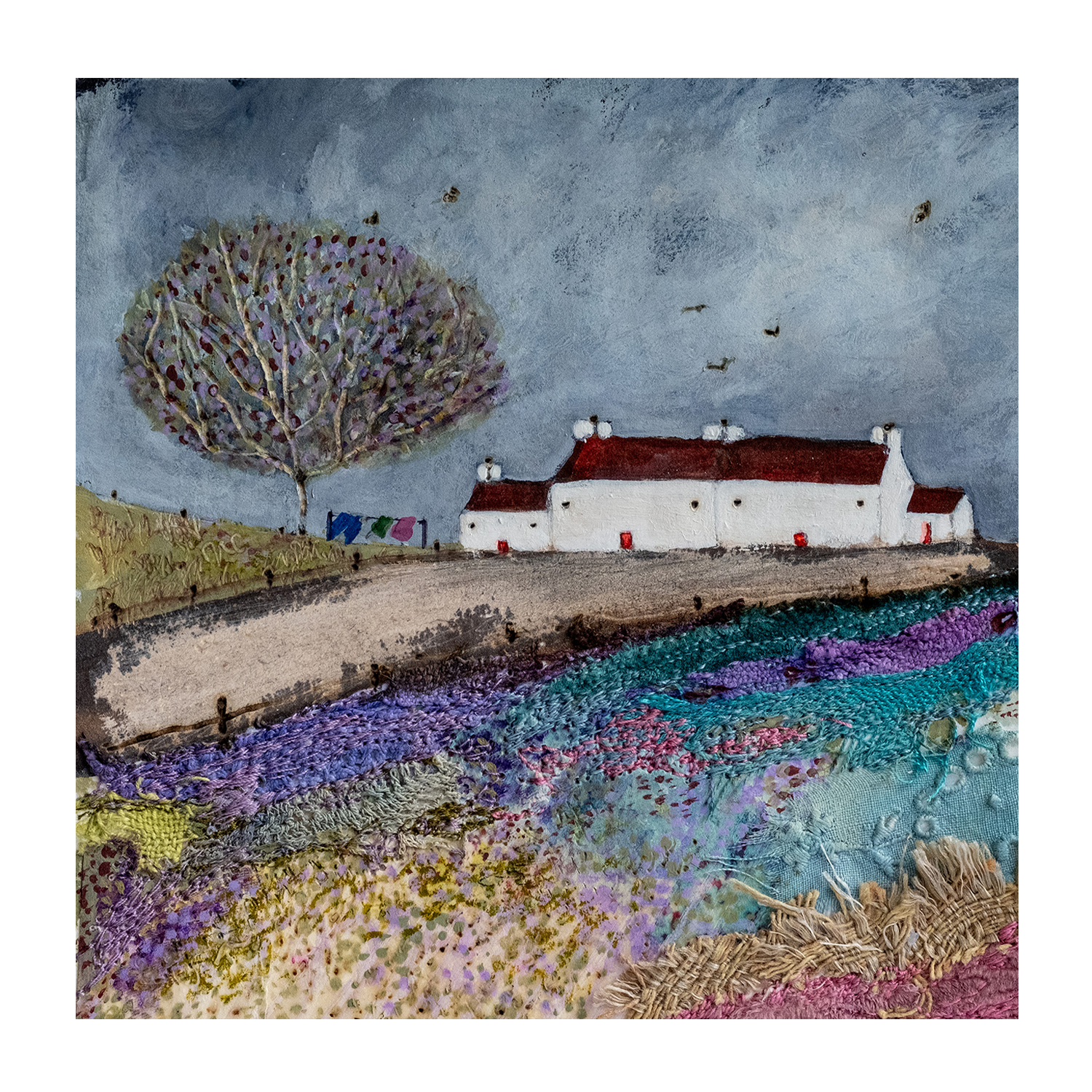 wall-art-print-canvas-poster-framed-Sit And Watch The Birds Come Home , By Louise O'Hara-1