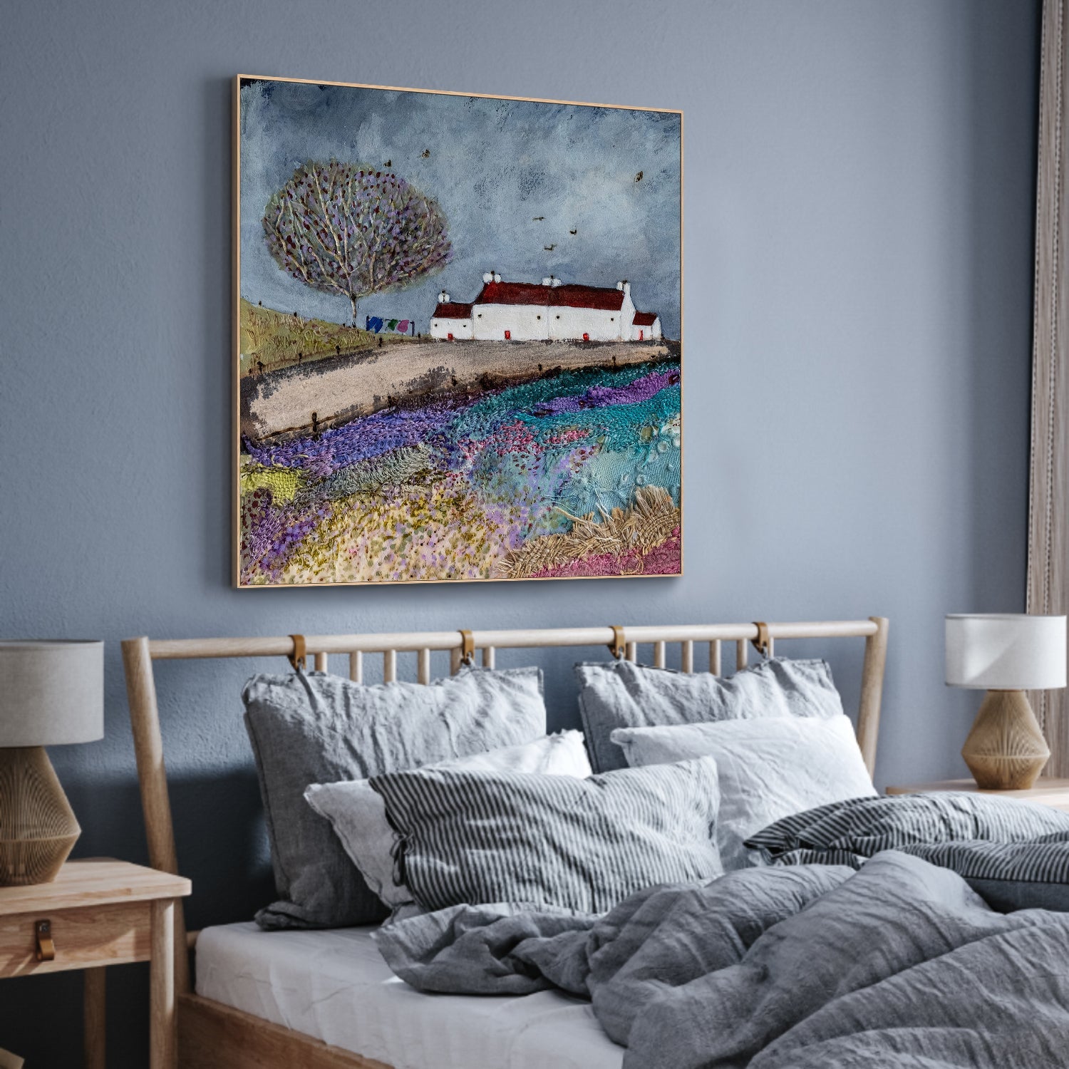 wall-art-print-canvas-poster-framed-Sit And Watch The Birds Come Home , By Louise O'Hara-2