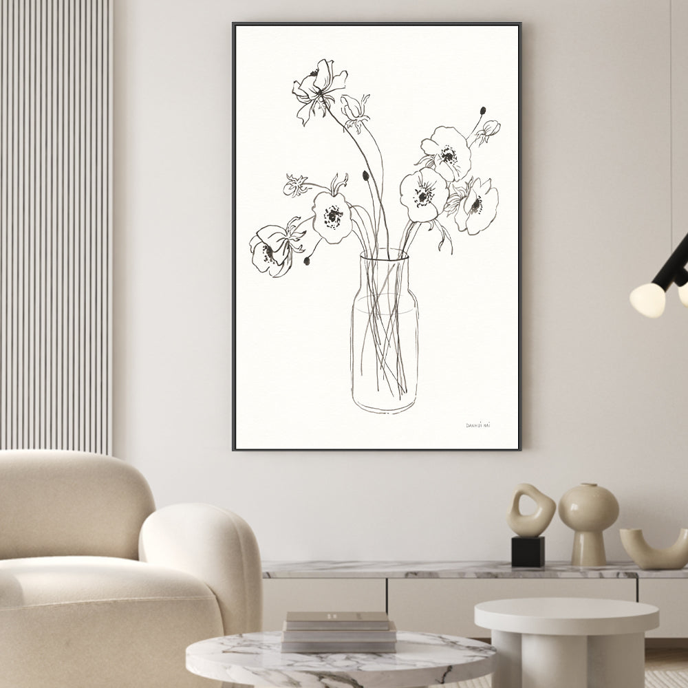 wall-art-print-canvas-poster-framed-Sketches of Spring, Style A , By Danhui Nai-GIOIA-WALL-ART