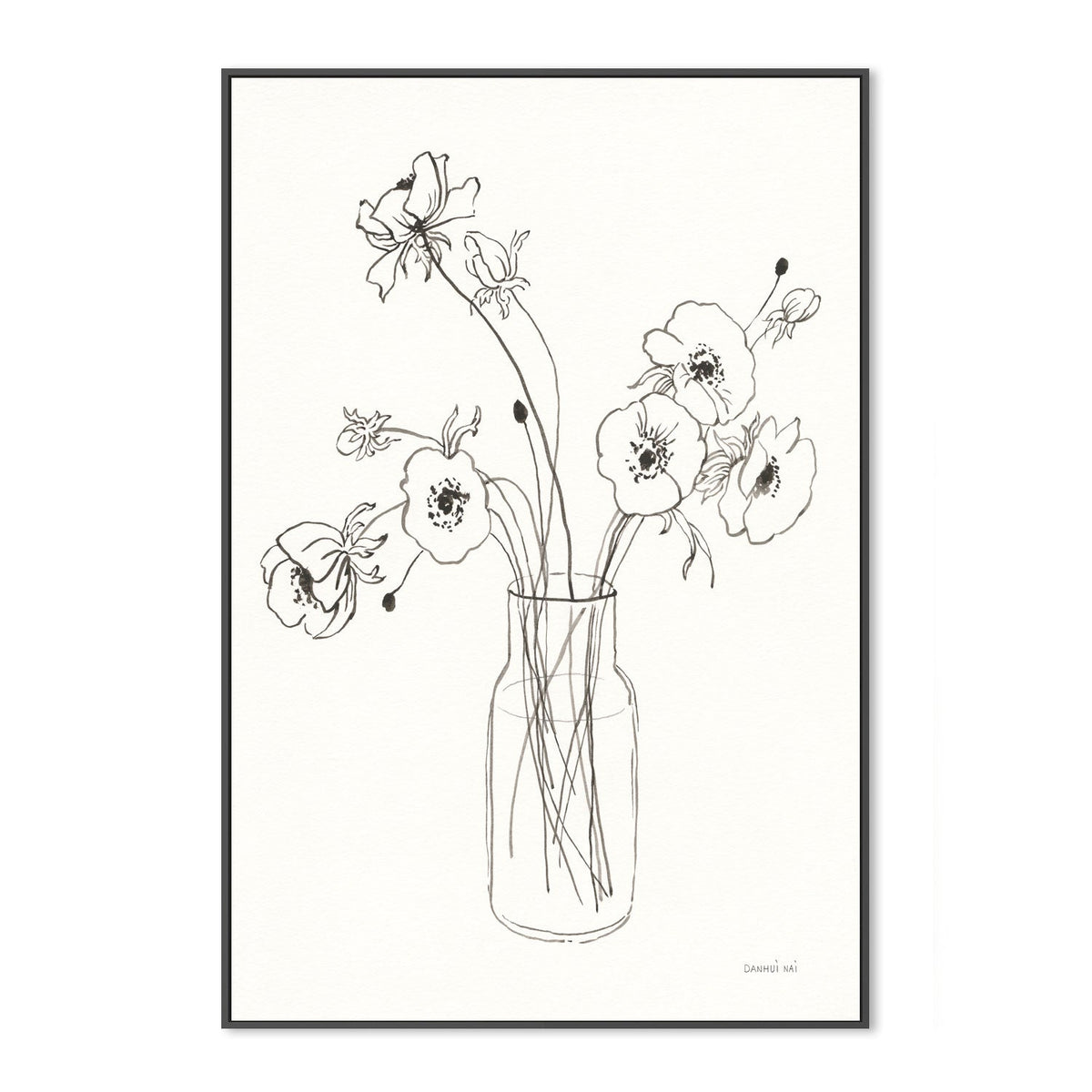 wall-art-print-canvas-poster-framed-Sketches of Spring, Style A , By Danhui Nai-GIOIA-WALL-ART
