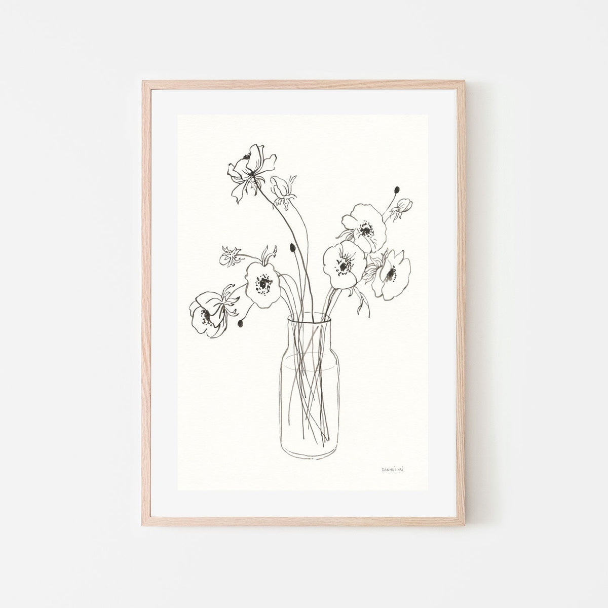 wall-art-print-canvas-poster-framed-Sketches of Spring, Style A , By Danhui Nai-GIOIA-WALL-ART