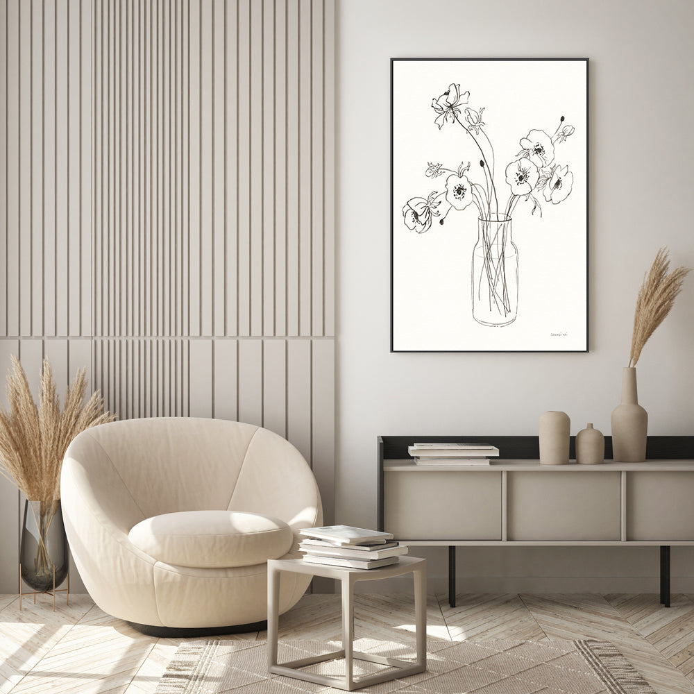 wall-art-print-canvas-poster-framed-Sketches of Spring, Style A , By Danhui Nai-GIOIA-WALL-ART