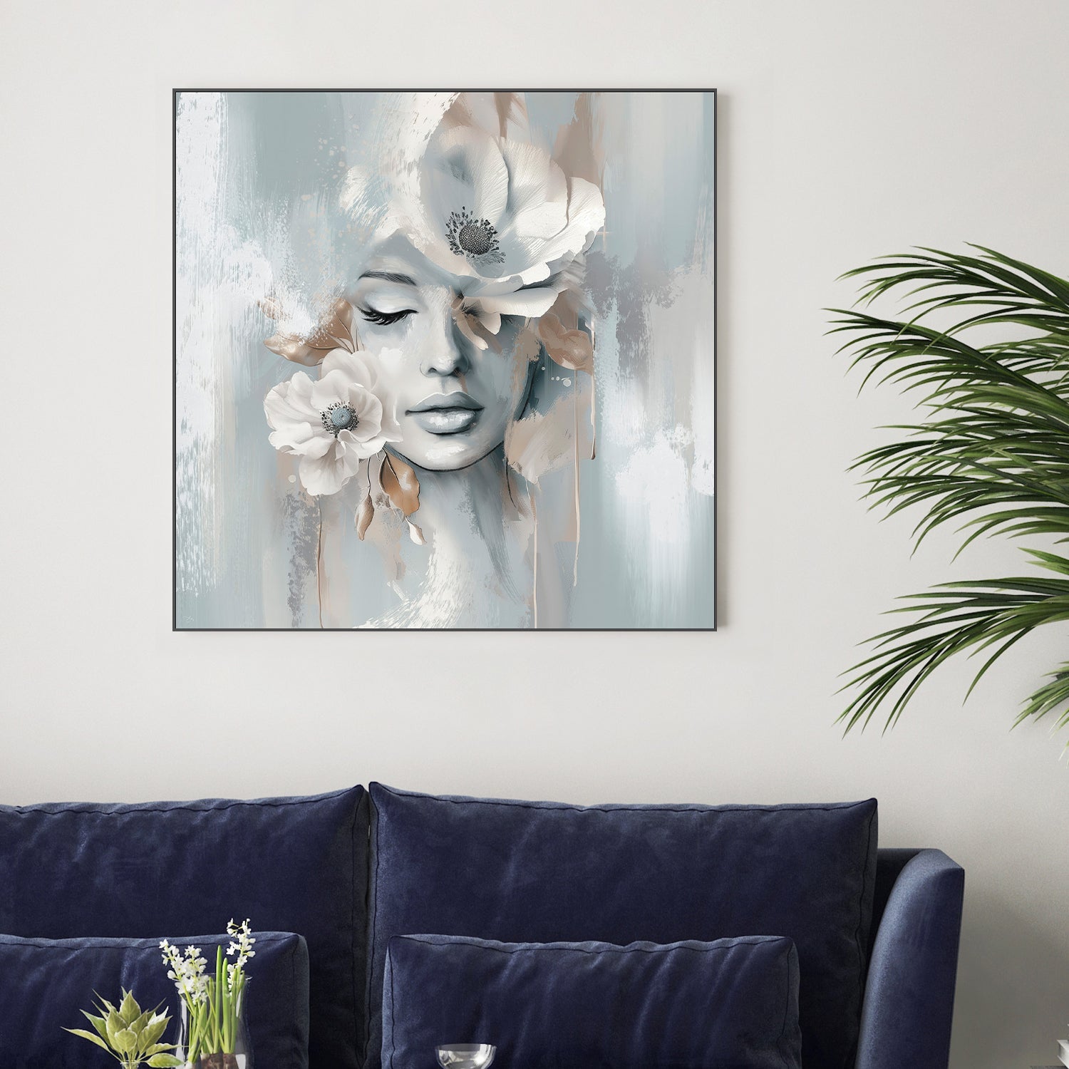 wall-art-print-canvas-poster-framed-Sky, Petal , By Bella Eve-2