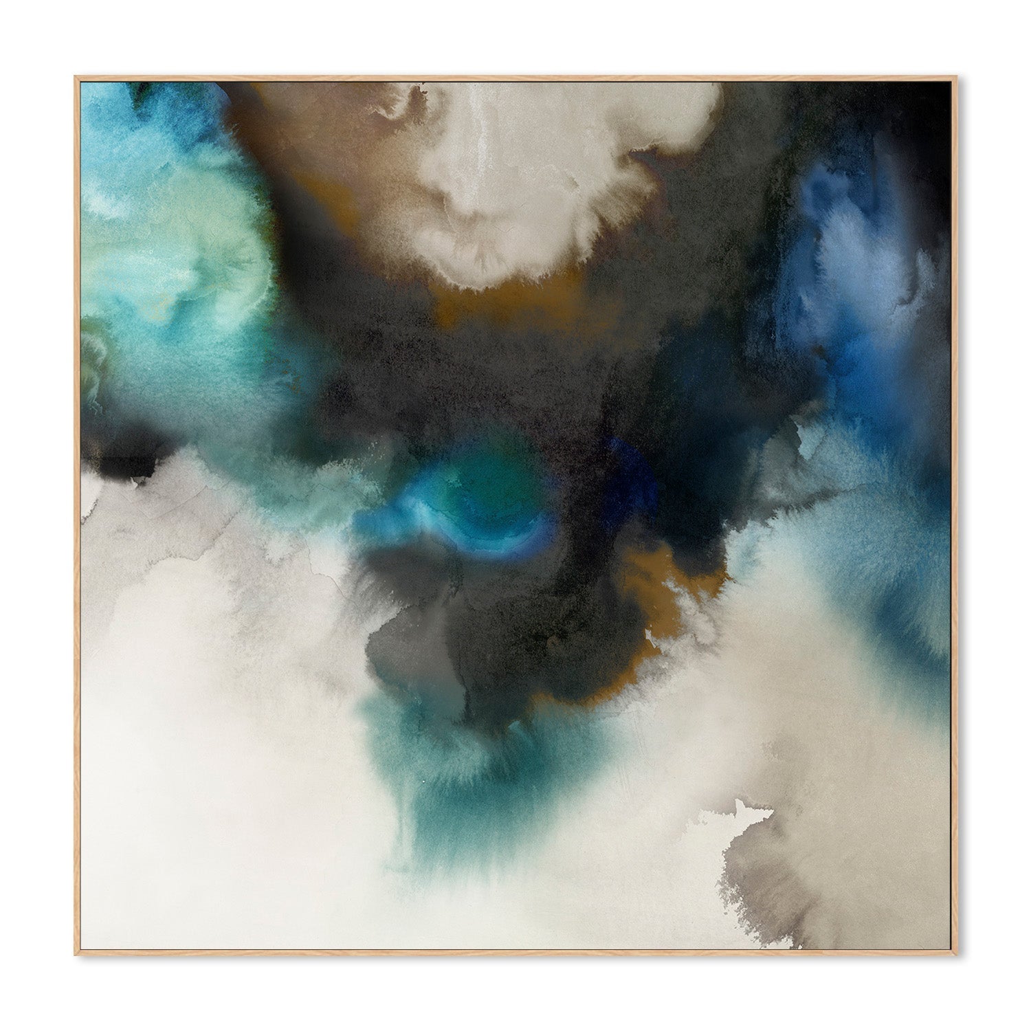 wall-art-print-canvas-poster-framed-Smoke In Water , By Emma Peal-4