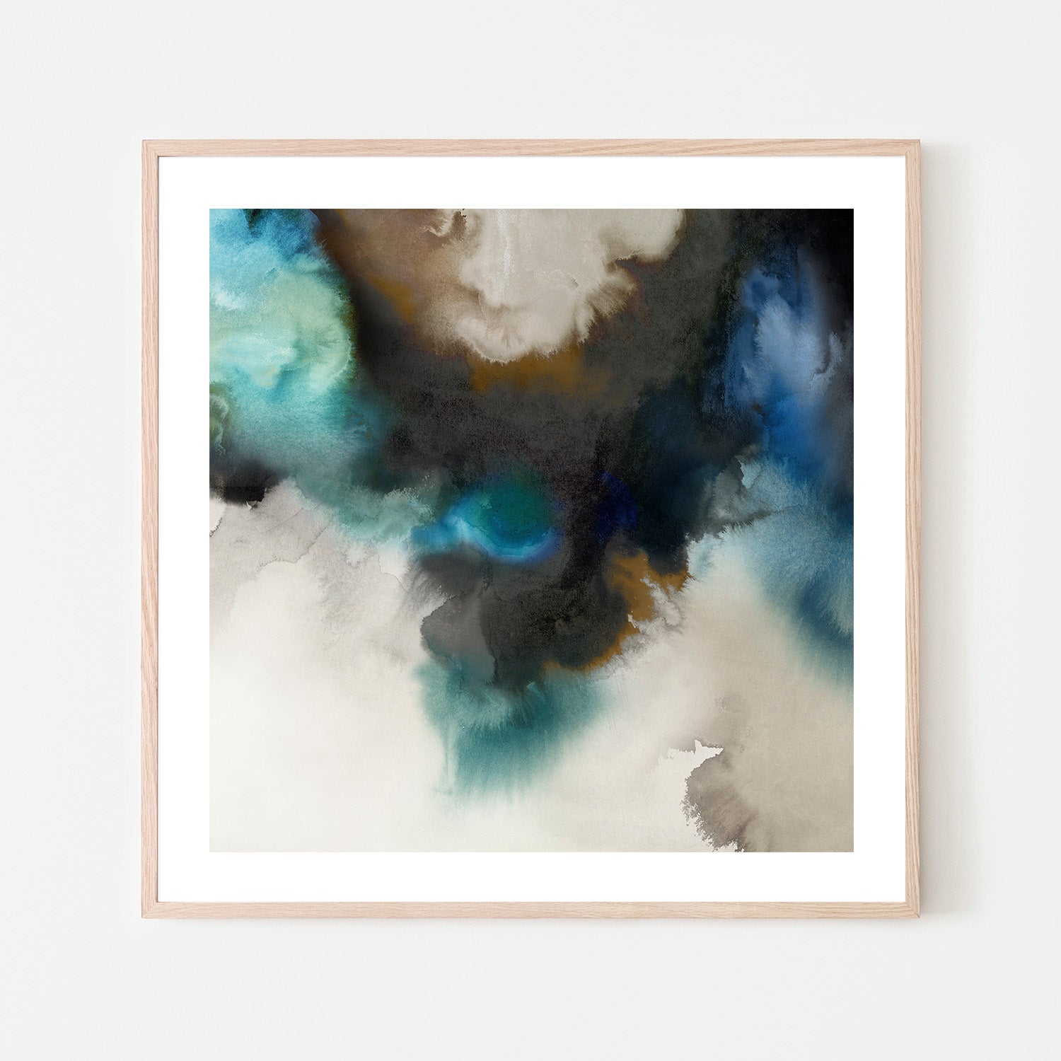 wall-art-print-canvas-poster-framed-Smoke In Water , By Emma Peal-6