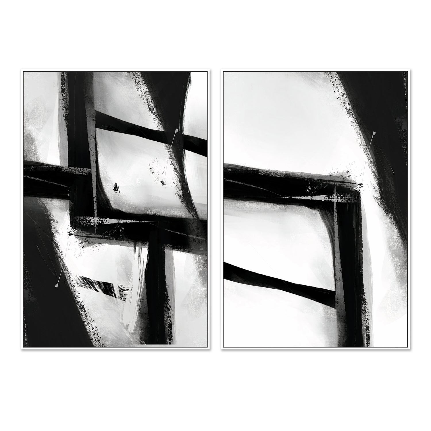 wall-art-print-canvas-poster-framed-Smoke, Style A & B, Set Of 2 , By Karine Tonial Grimm-5