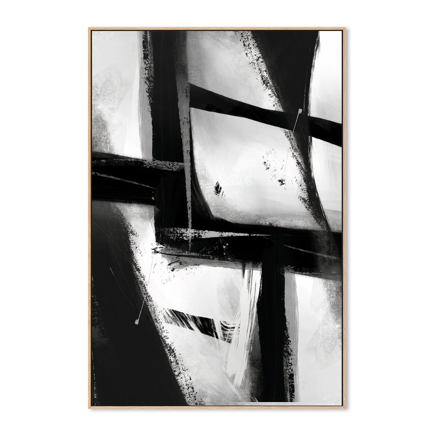 wall-art-print-canvas-poster-framed-Smoke, Style A , By Karine Tonial Grimm-4