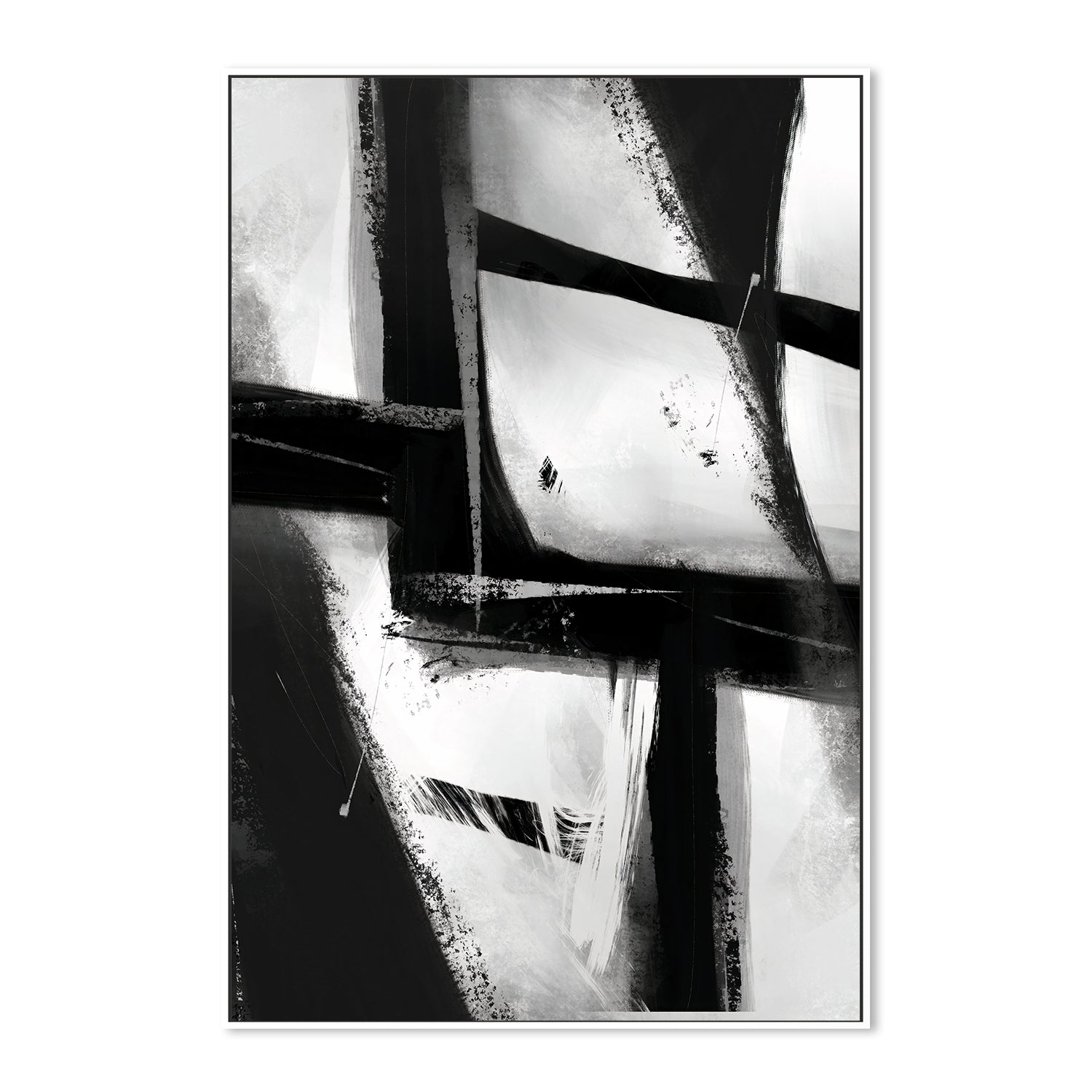 wall-art-print-canvas-poster-framed-Smoke, Style A , By Karine Tonial Grimm-5