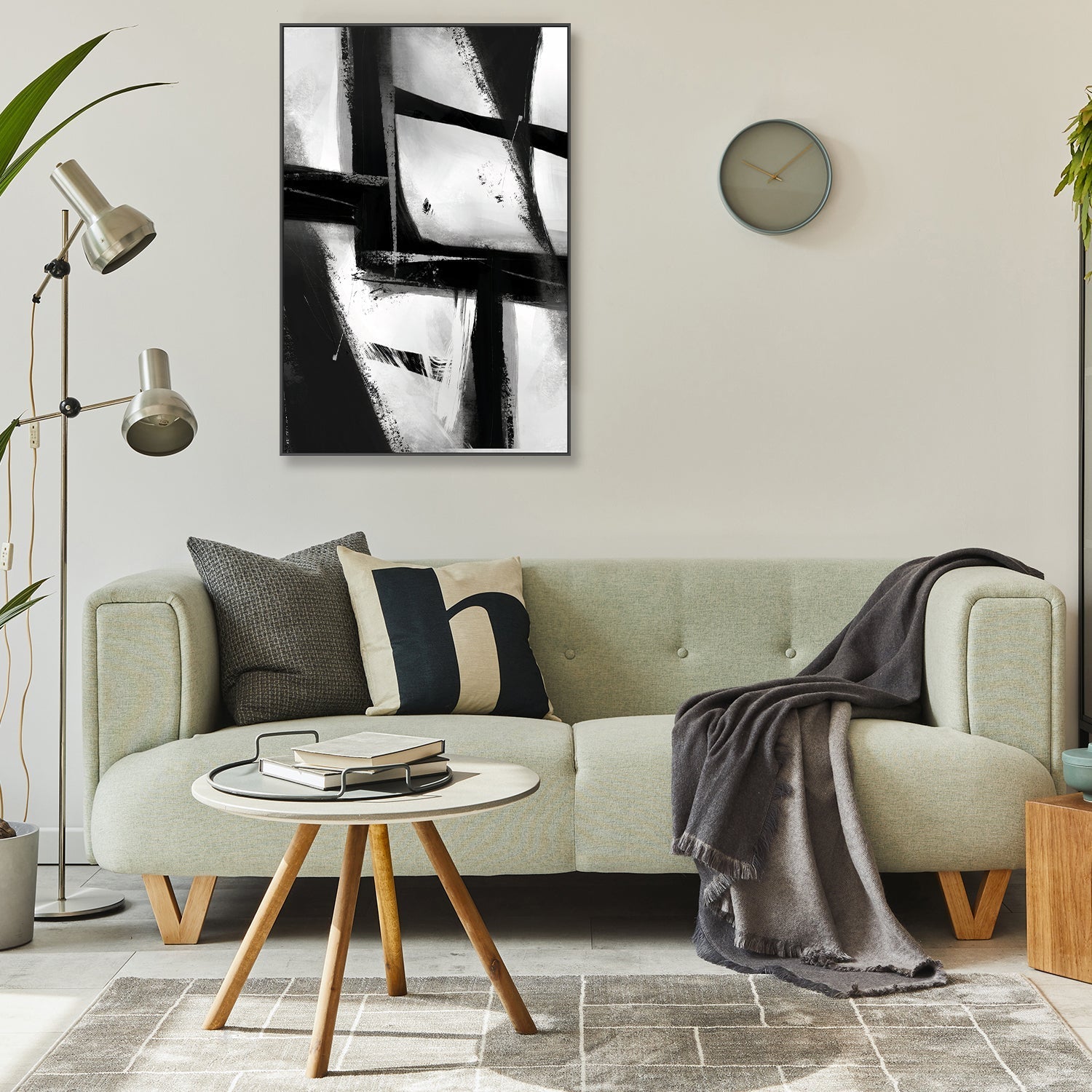 wall-art-print-canvas-poster-framed-Smoke, Style A , By Karine Tonial Grimm-7