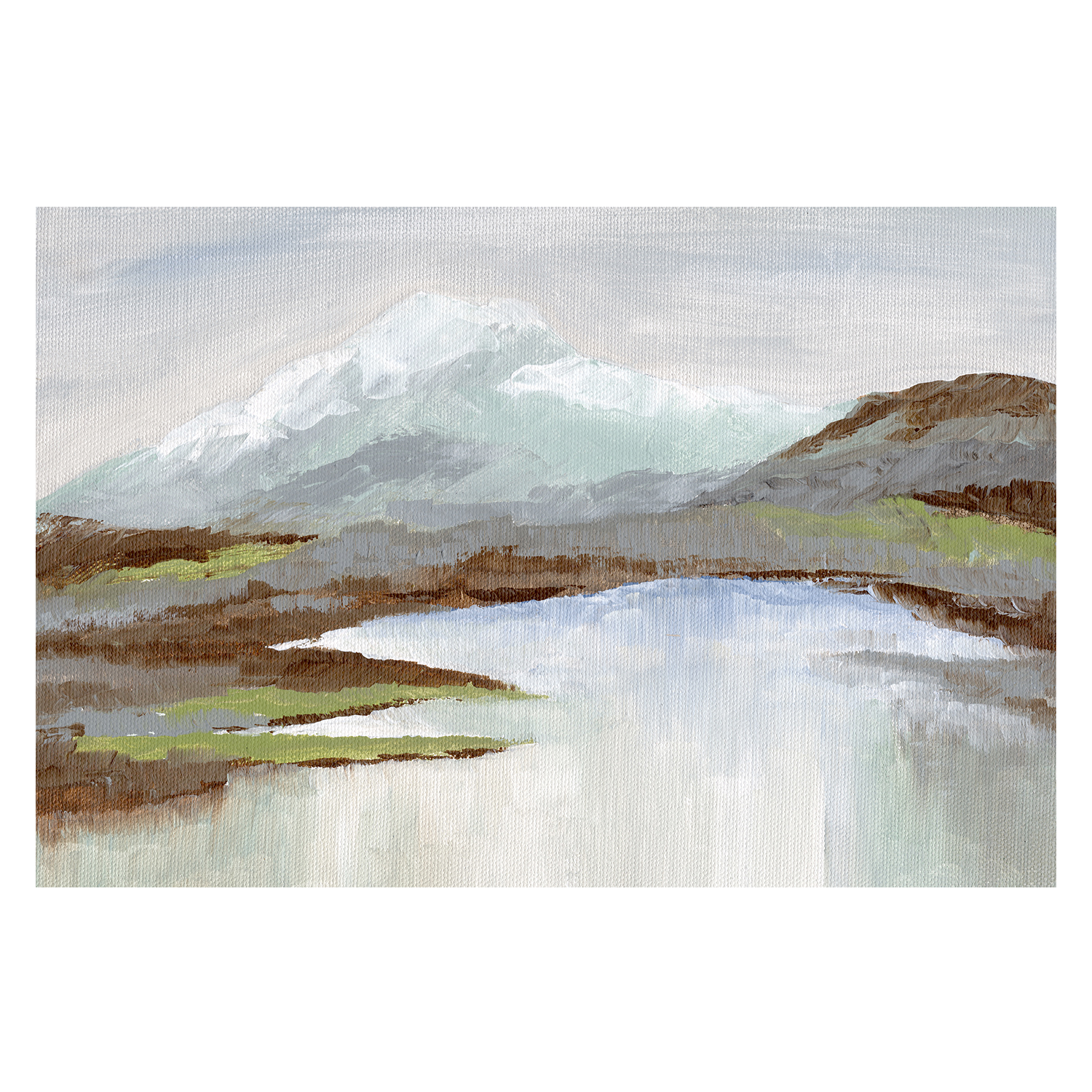 wall-art-print-canvas-poster-framed-Snowy Alp , By Nikita Jariwala-1