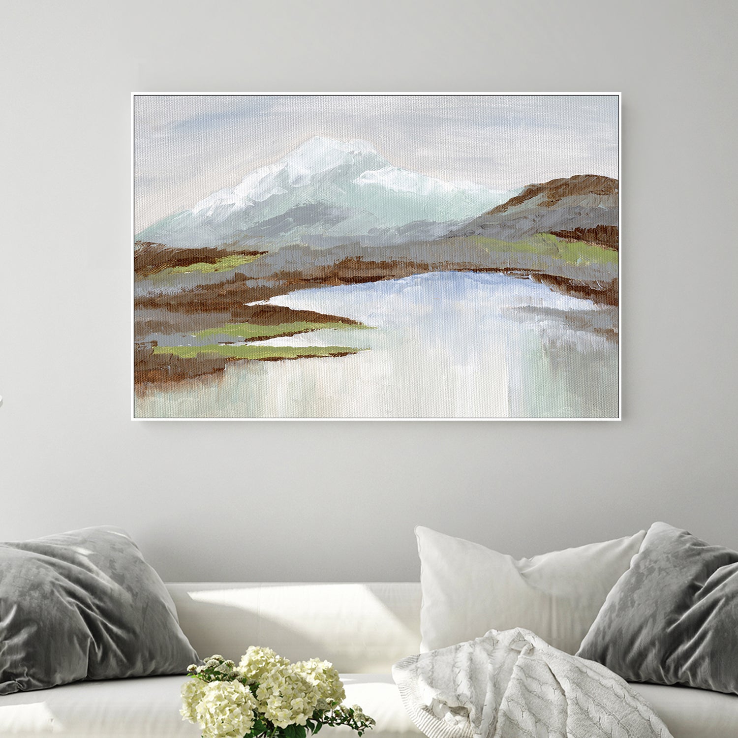wall-art-print-canvas-poster-framed-Snowy Alp , By Nikita Jariwala-2
