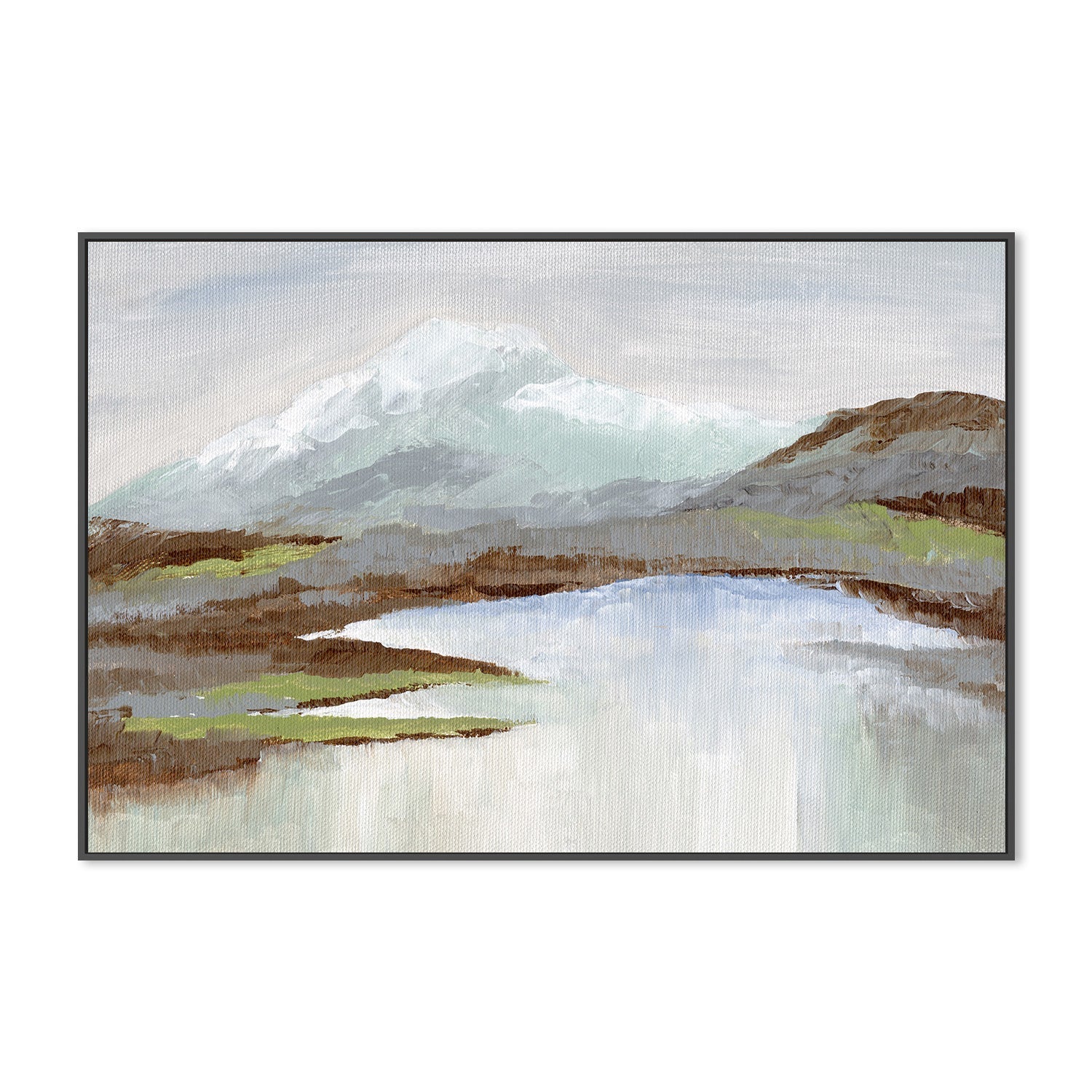 wall-art-print-canvas-poster-framed-Snowy Alp , By Nikita Jariwala-3