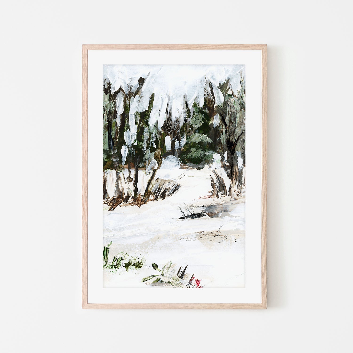 wall-art-print-canvas-poster-framed-Snowy Trails, Style B, By Jetty Home , By Jetty Home-6