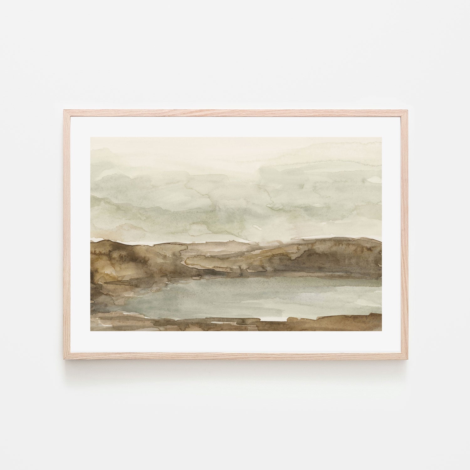 wall-art-print-canvas-poster-framed-Soft Mocha, Style B , By Emily Wood-6