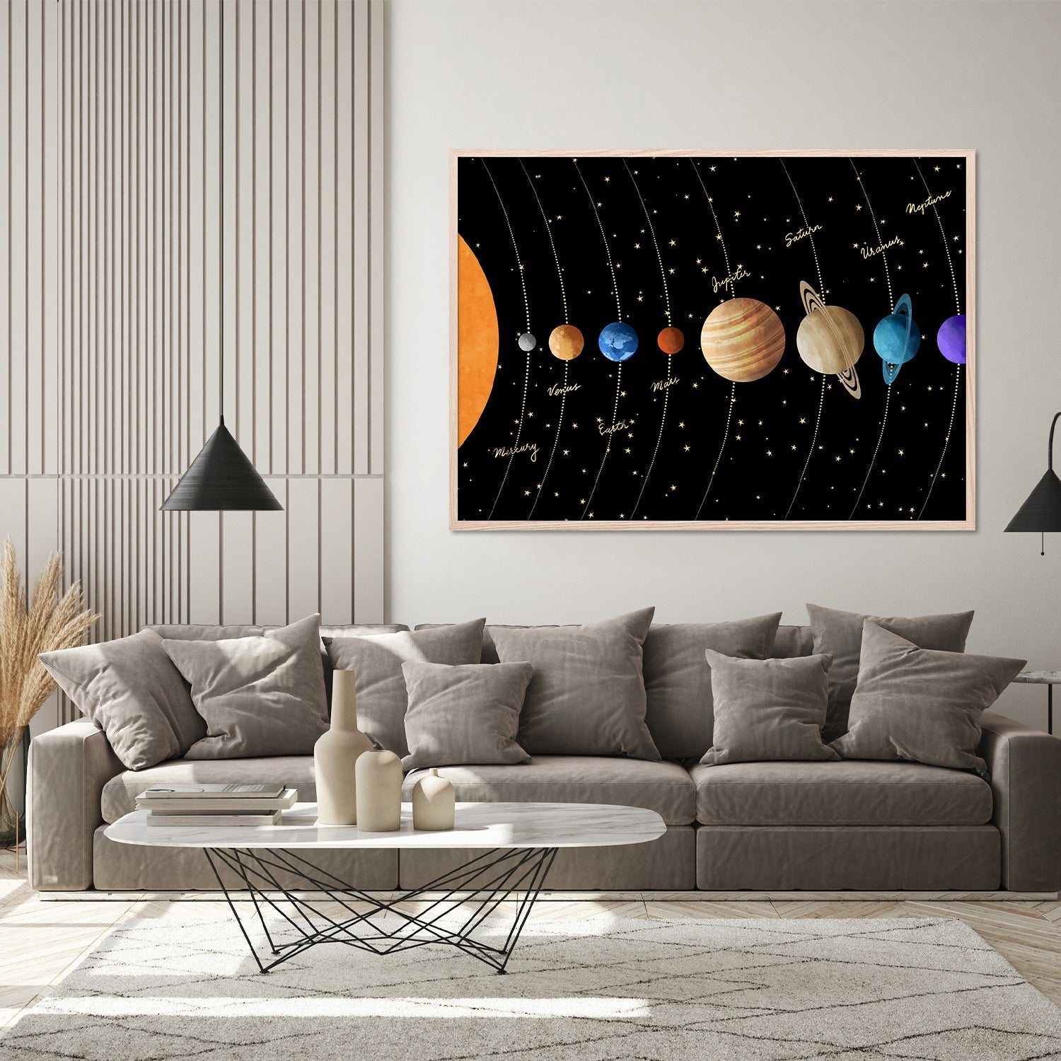wall-art-print-canvas-poster-framed-Solar Symphony-9