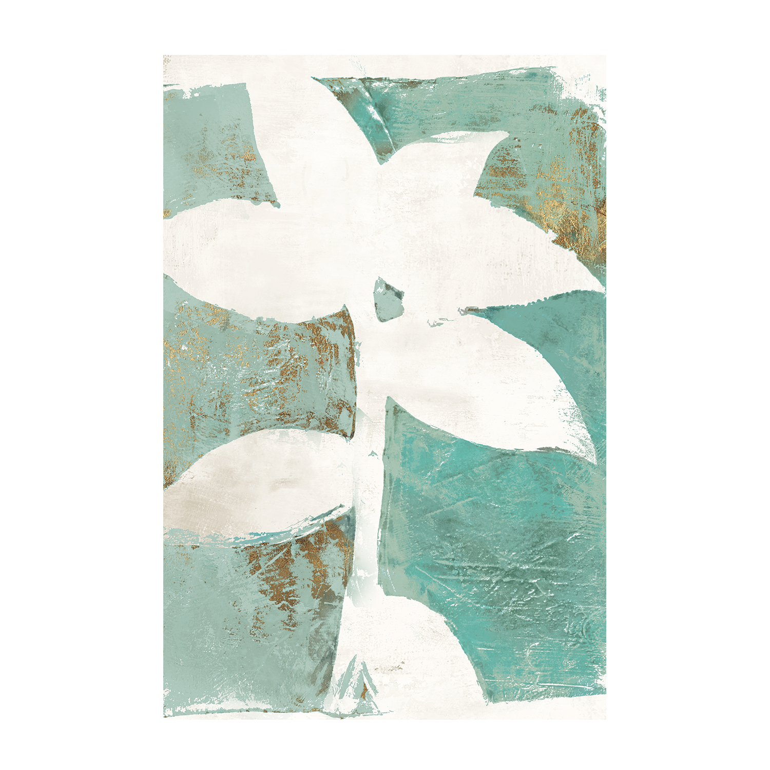 wall-art-print-canvas-poster-framed-Solitaire Flora Green , By Elizabeth St Hilaire-1