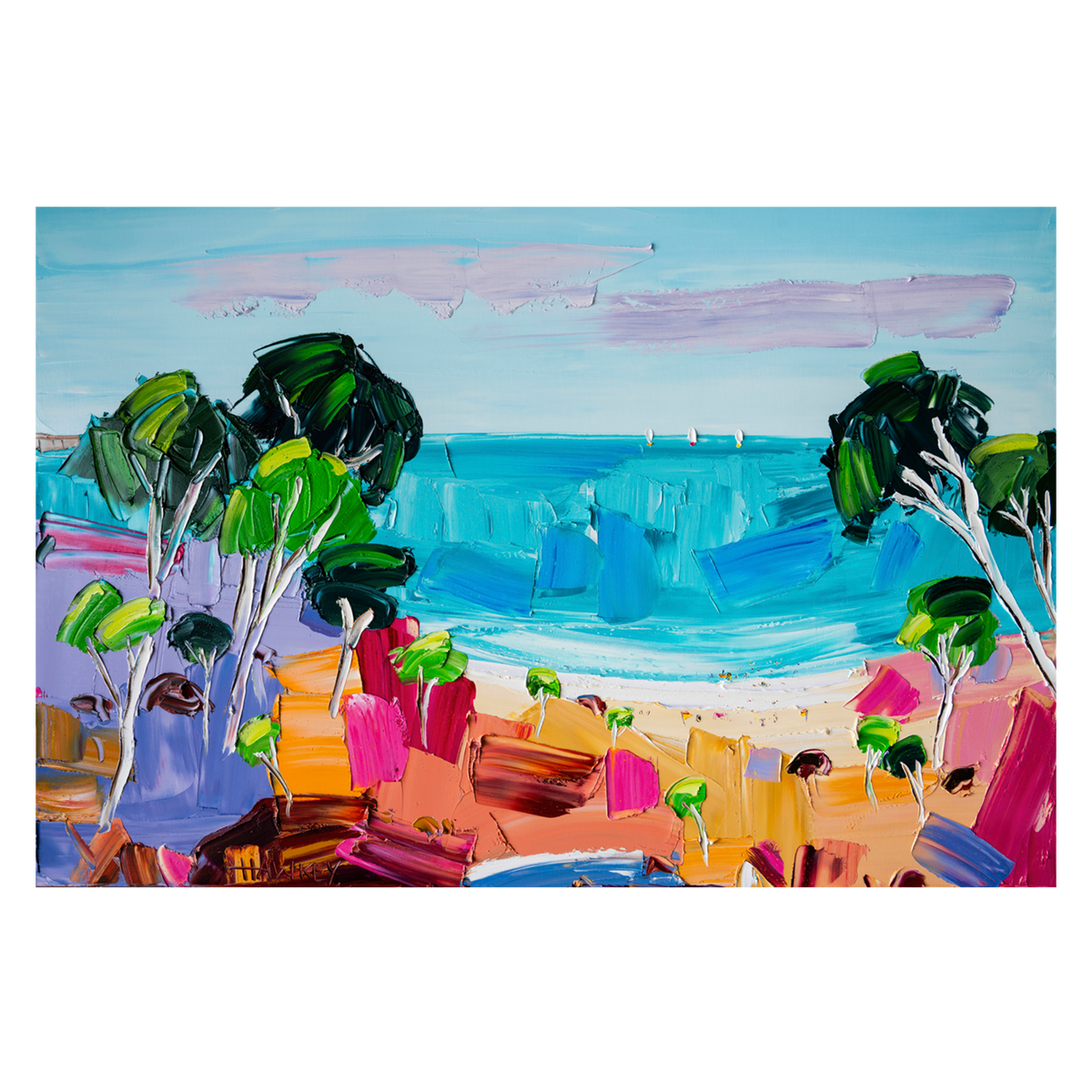 Songs Of The Ocean , By Angela Hawkey |Fine Art Print Poster Canvas