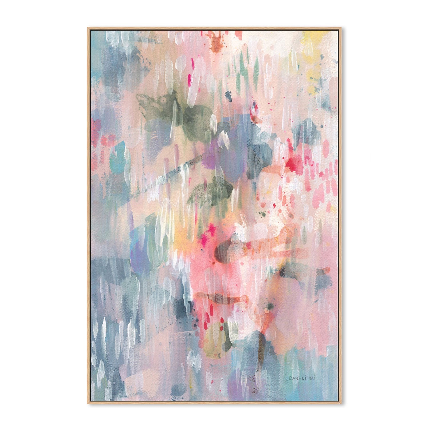 wall-art-print-canvas-poster-framed-Soothing Abstract-by-Danhui Nai-Gioia Wall Art