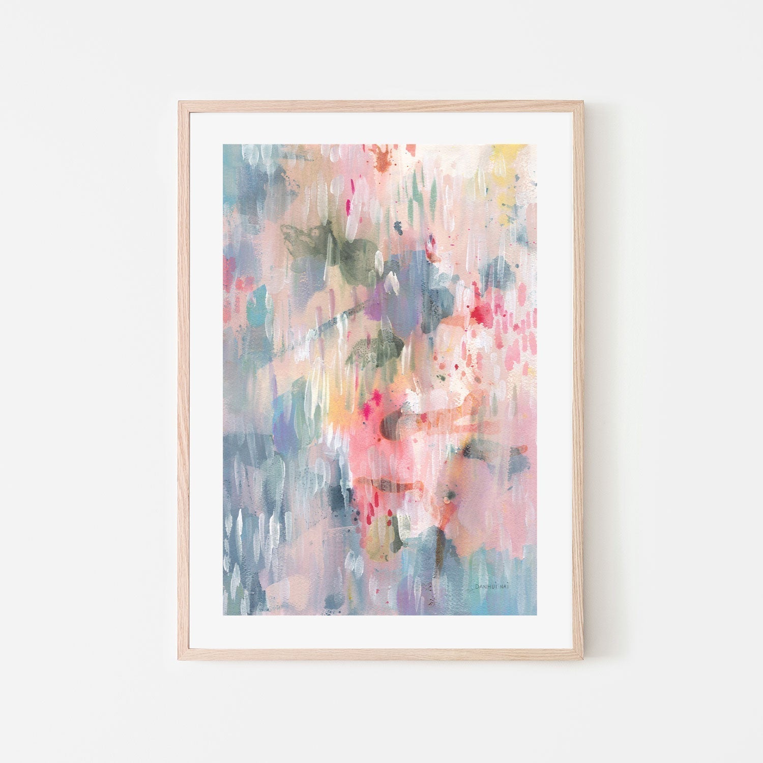 wall-art-print-canvas-poster-framed-Soothing Abstract-by-Danhui Nai-Gioia Wall Art