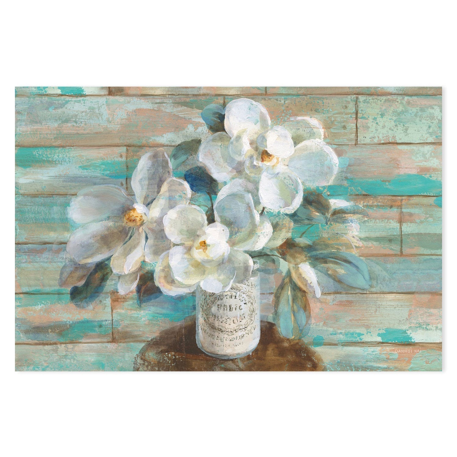 wall-art-print-canvas-poster-framed-Sophies Magnolia-by-Danhui Nai-Gioia Wall Art