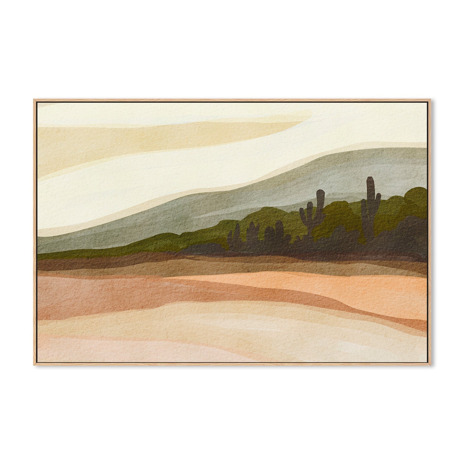 wall-art-print-canvas-poster-framed-Southwestern View , By Nikita Jariwala-4