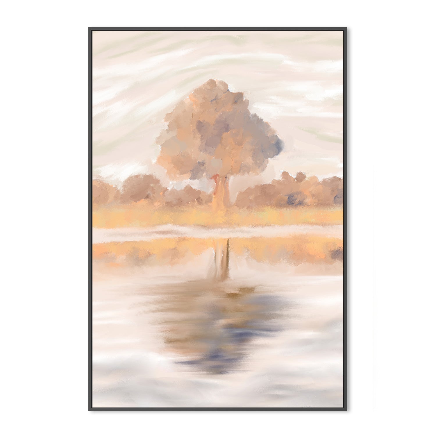 wall-art-print-canvas-poster-framed-Sovereign Reflections of the Jackalberry Tree, Caprivi, Botswana , By Jenna Alheit-3