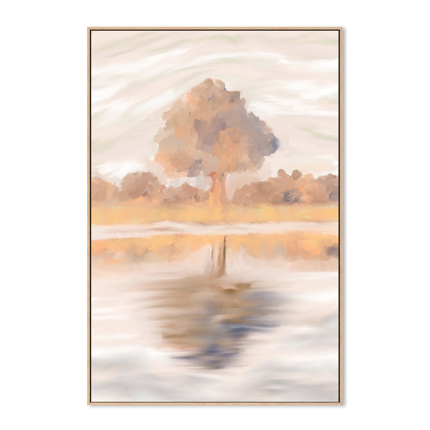 wall-art-print-canvas-poster-framed-Sovereign Reflections of the Jackalberry Tree, Caprivi, Botswana , By Jenna Alheit-4
