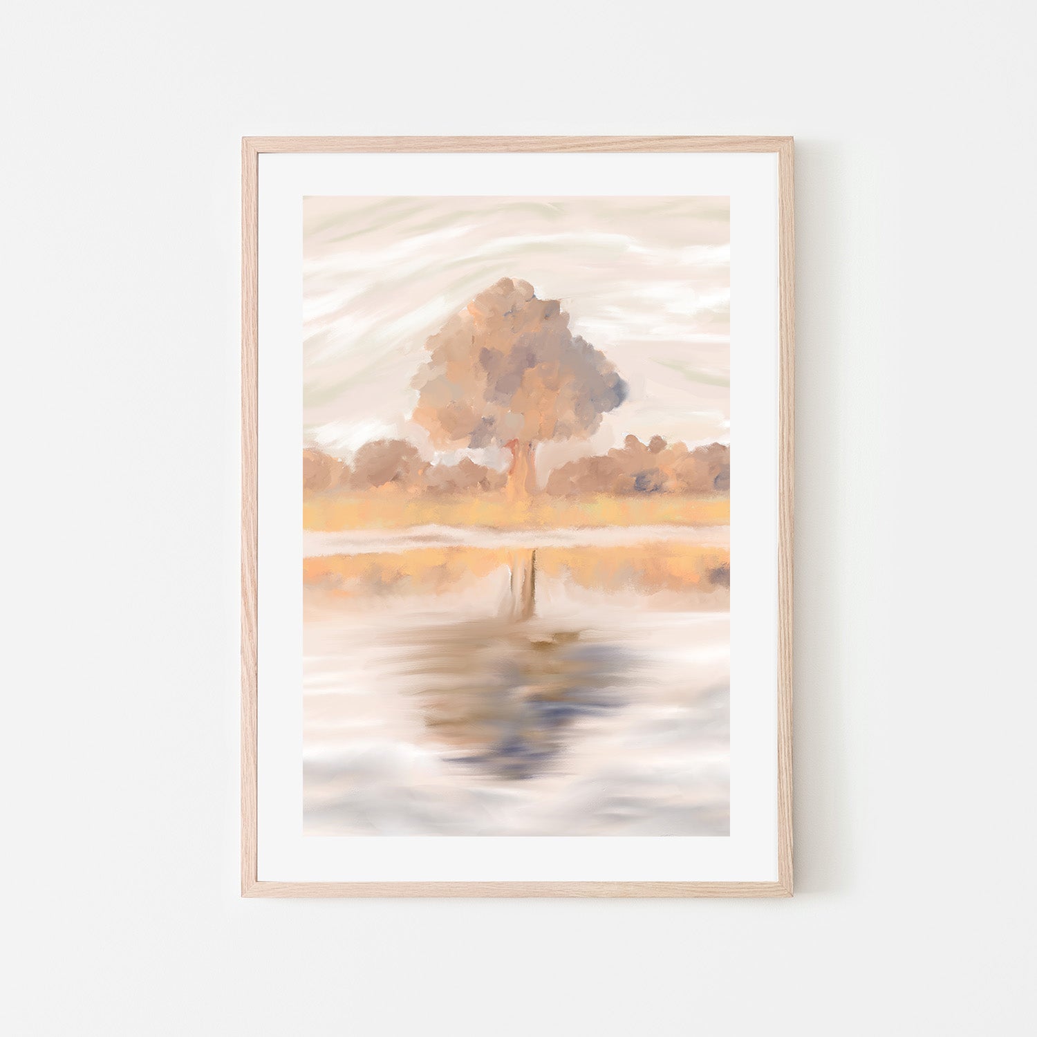 wall-art-print-canvas-poster-framed-Sovereign Reflections of the Jackalberry Tree, Caprivi, Botswana , By Jenna Alheit-6