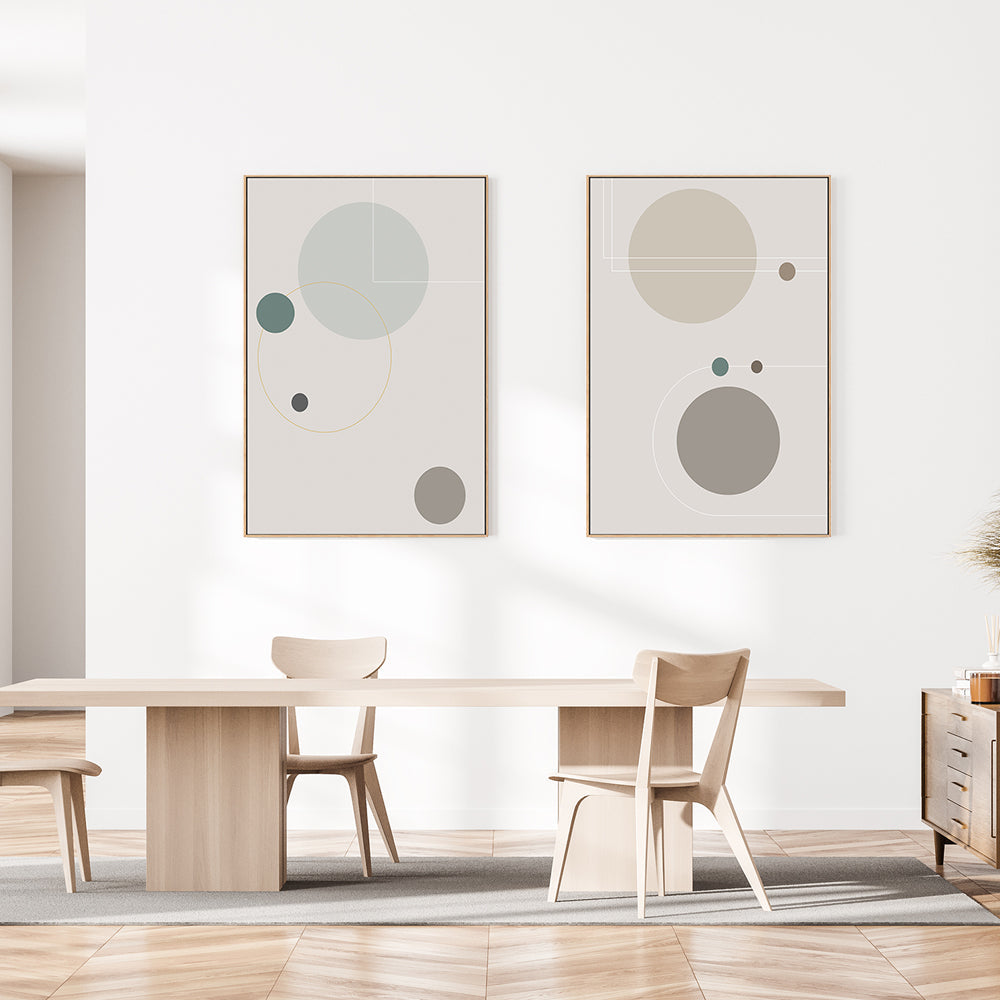wall-art-print-canvas-poster-framed-Space Odyssey, Style A & B, Set Of 2-GIOIA-WALL-ART