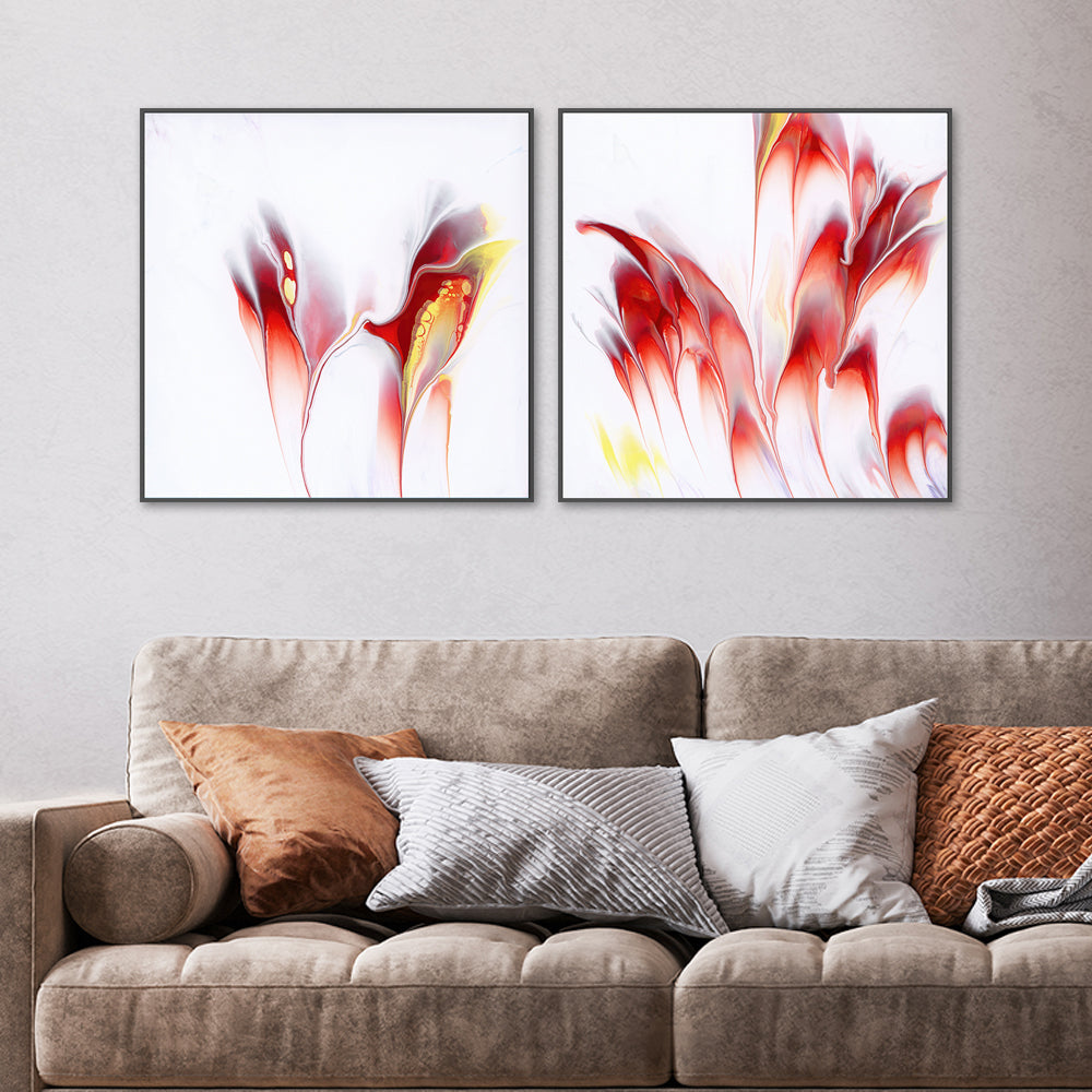 wall-art-print-canvas-poster-framed-Spark , Style A & B, Set Of 2, By Cathy Anderson , By Cathy Anderson-2
