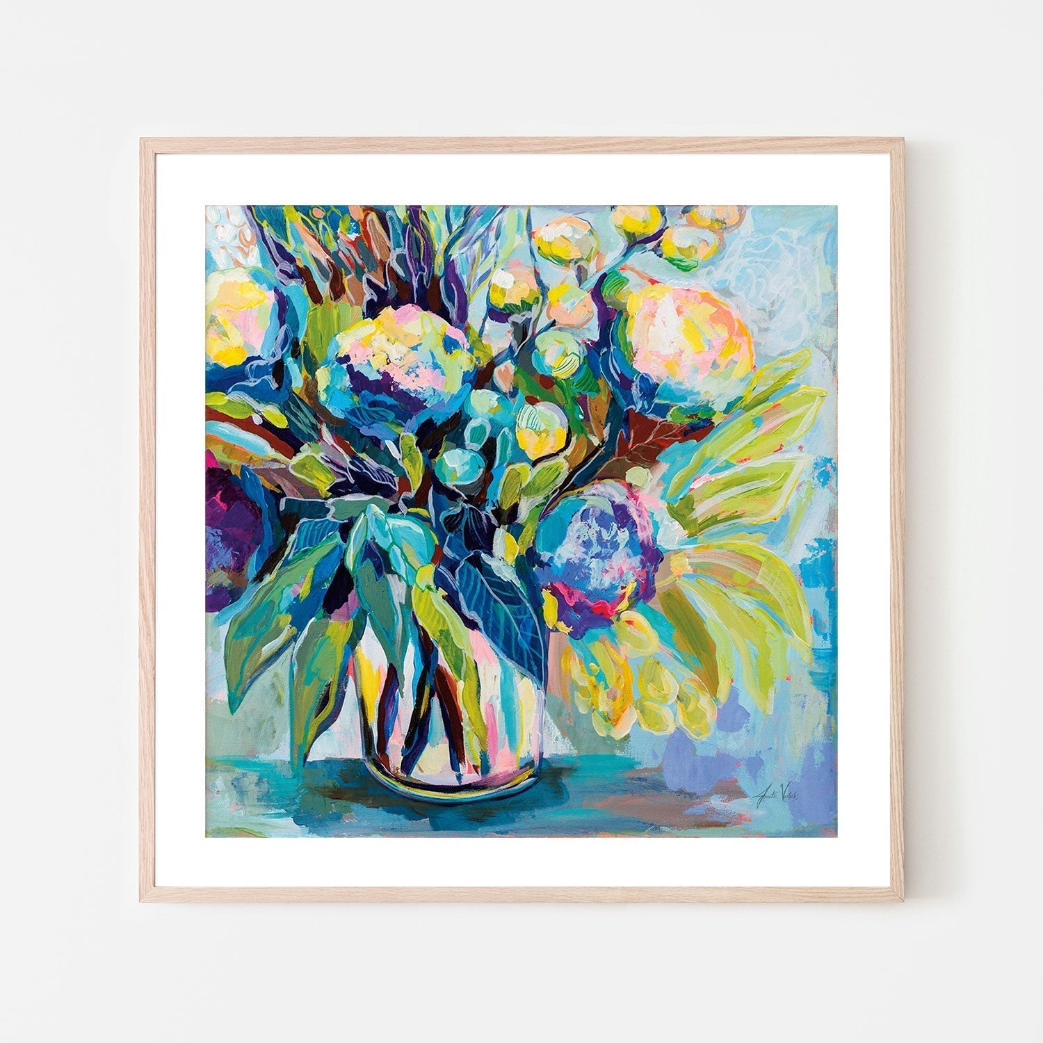wall-art-print-canvas-poster-framed-Spring Bloom-by-Jeanette Vertentes-Gioia Wall Art