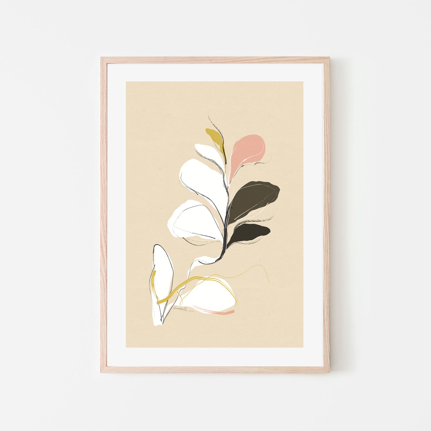 wall-art-print-canvas-poster-framed-Spring Buds , By Andelle Art-6