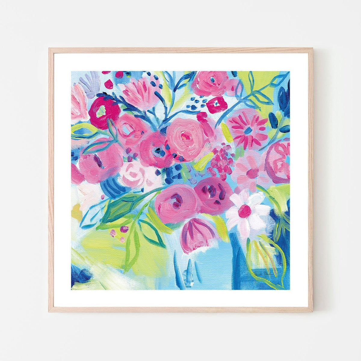 wall-art-print-canvas-poster-framed-Spring Burst, Style B , By Farida Zaman-GIOIA-WALL-ART