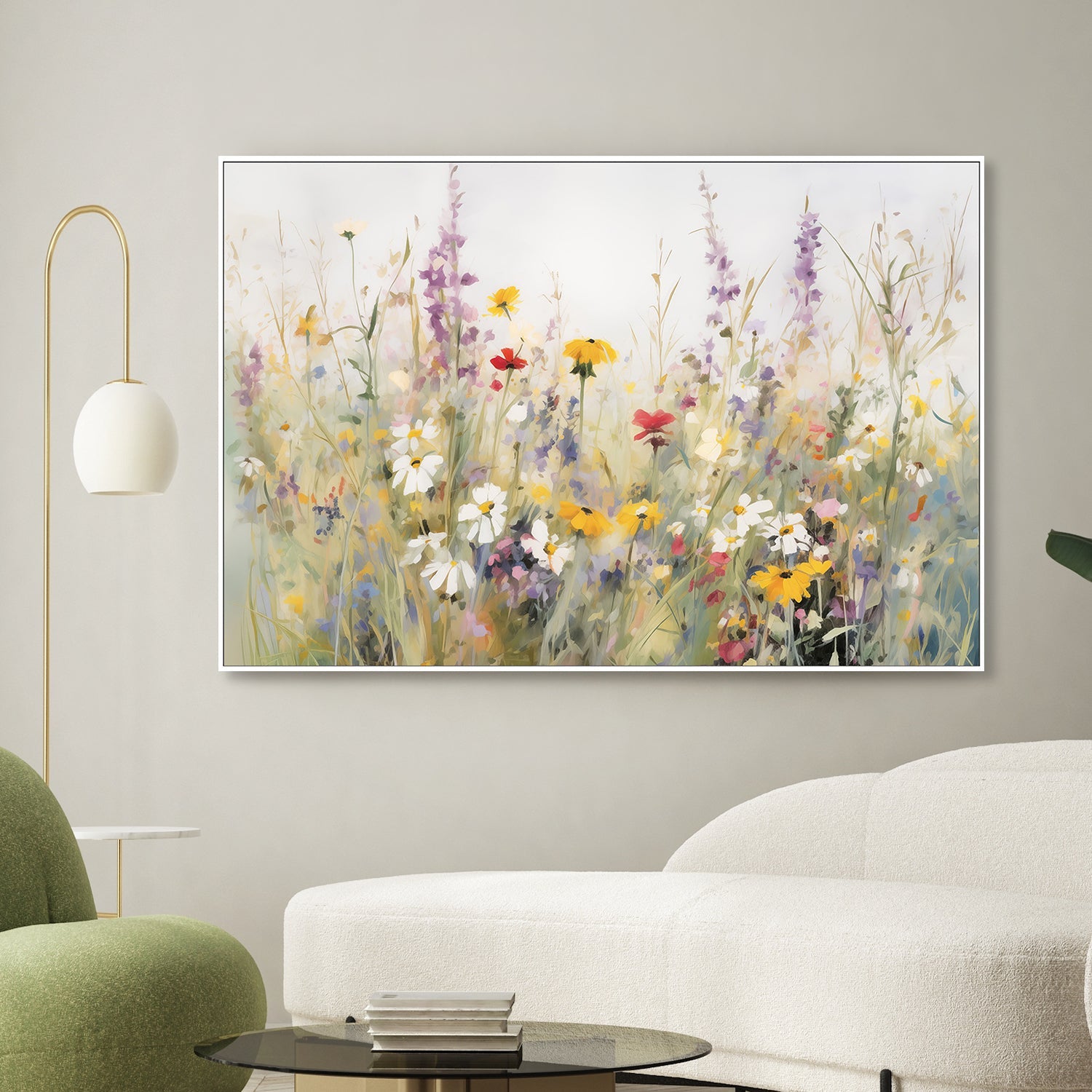 wall-art-print-canvas-poster-framed-Spring field-2