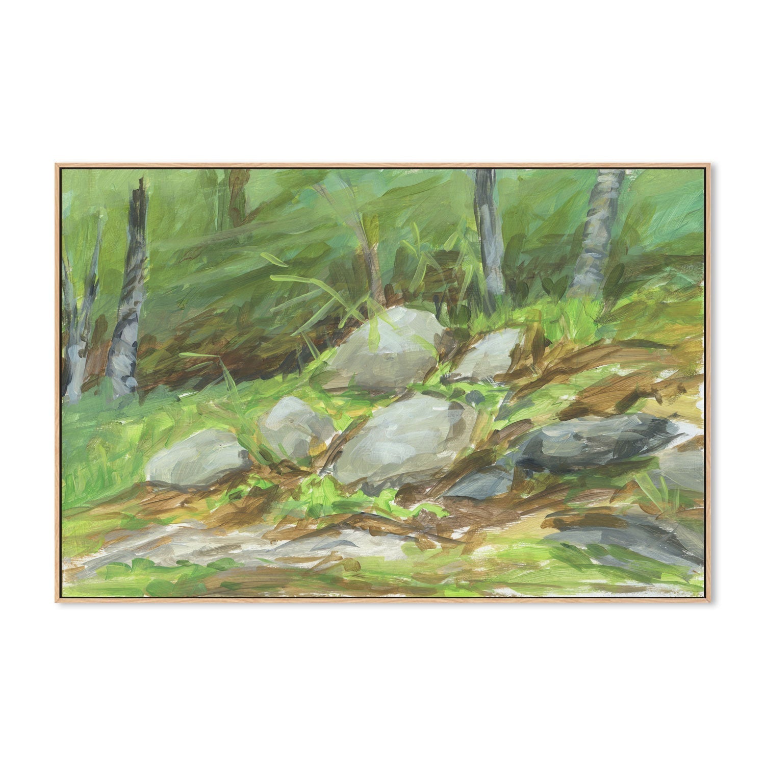 wall-art-print-canvas-poster-framed-Spring Forest , By Carrie Arnold-4