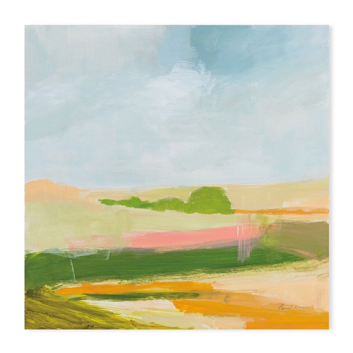 wall-art-print-canvas-poster-framed-Spring Green-by-Pamela Munger-Gioia Wall Art