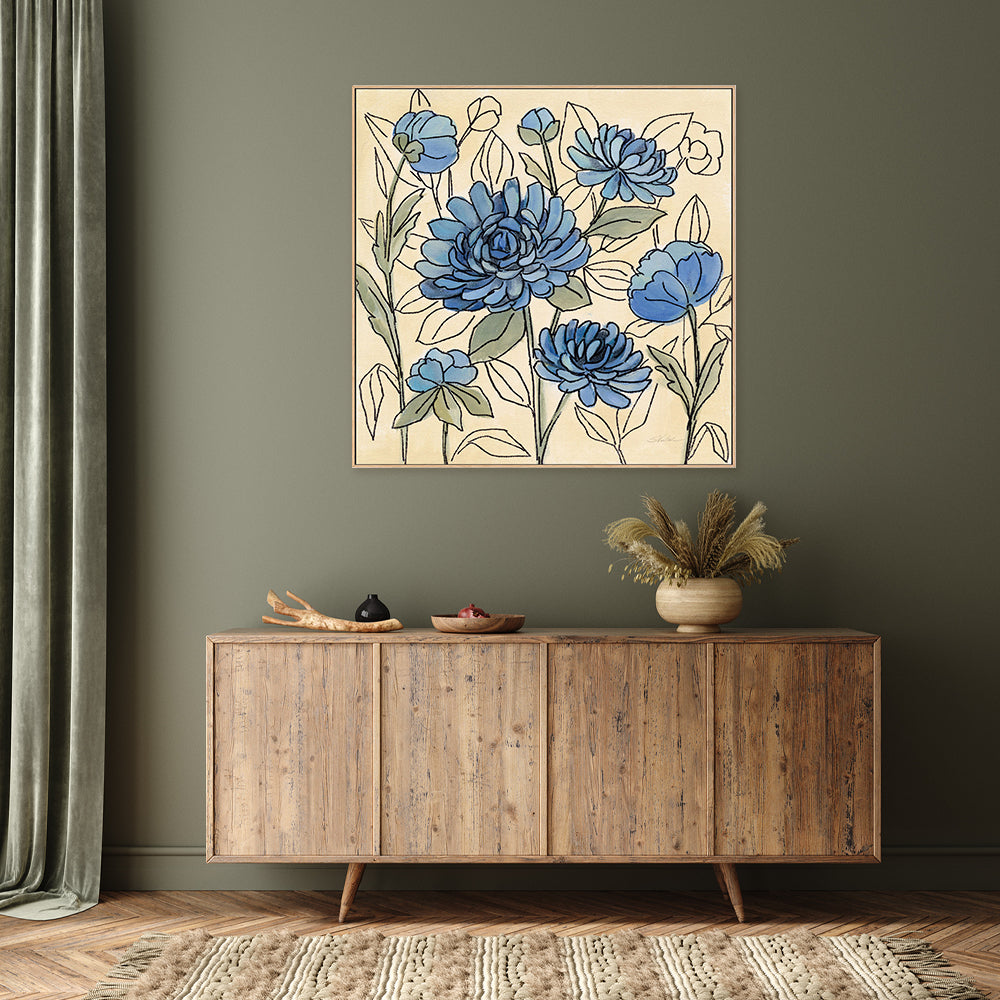 wall-art-print-canvas-poster-framed-Spring Lace Floral, Style C-by-Silvia Vassileva-Gioia Wall Art