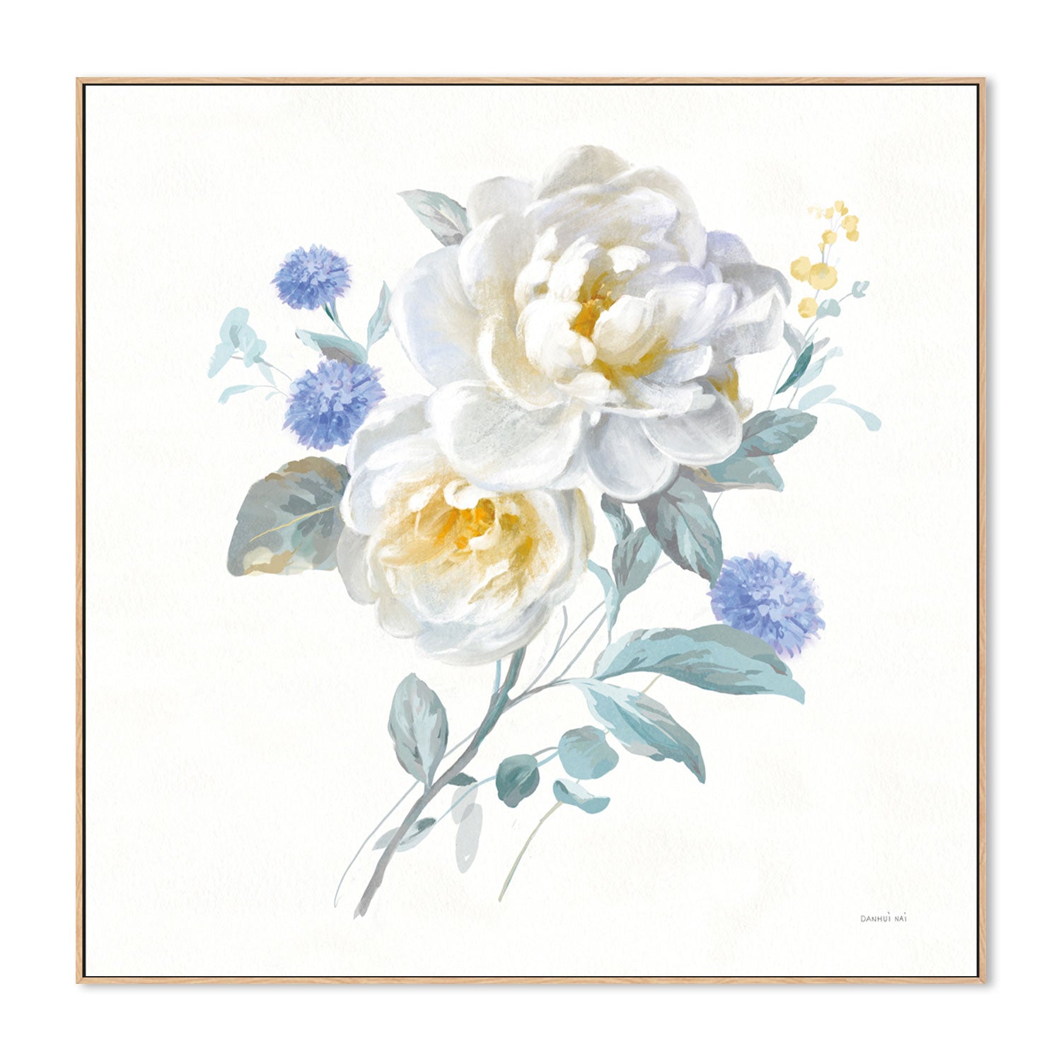 wall-art-print-canvas-poster-framed-Spring Simplicity, Style B , By Danhui Nai-GIOIA-WALL-ART