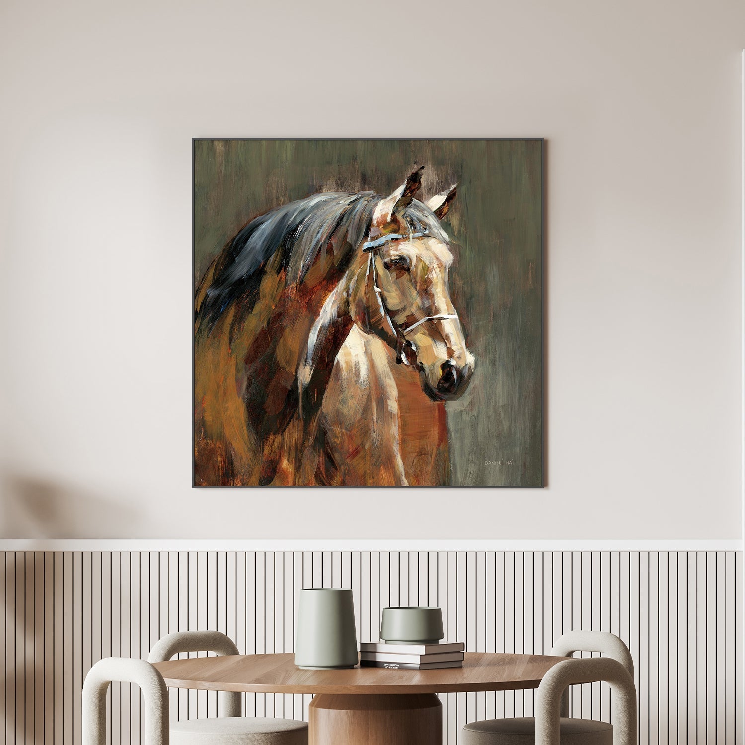 wall-art-print-canvas-poster-framed-Stable at Dusk-2