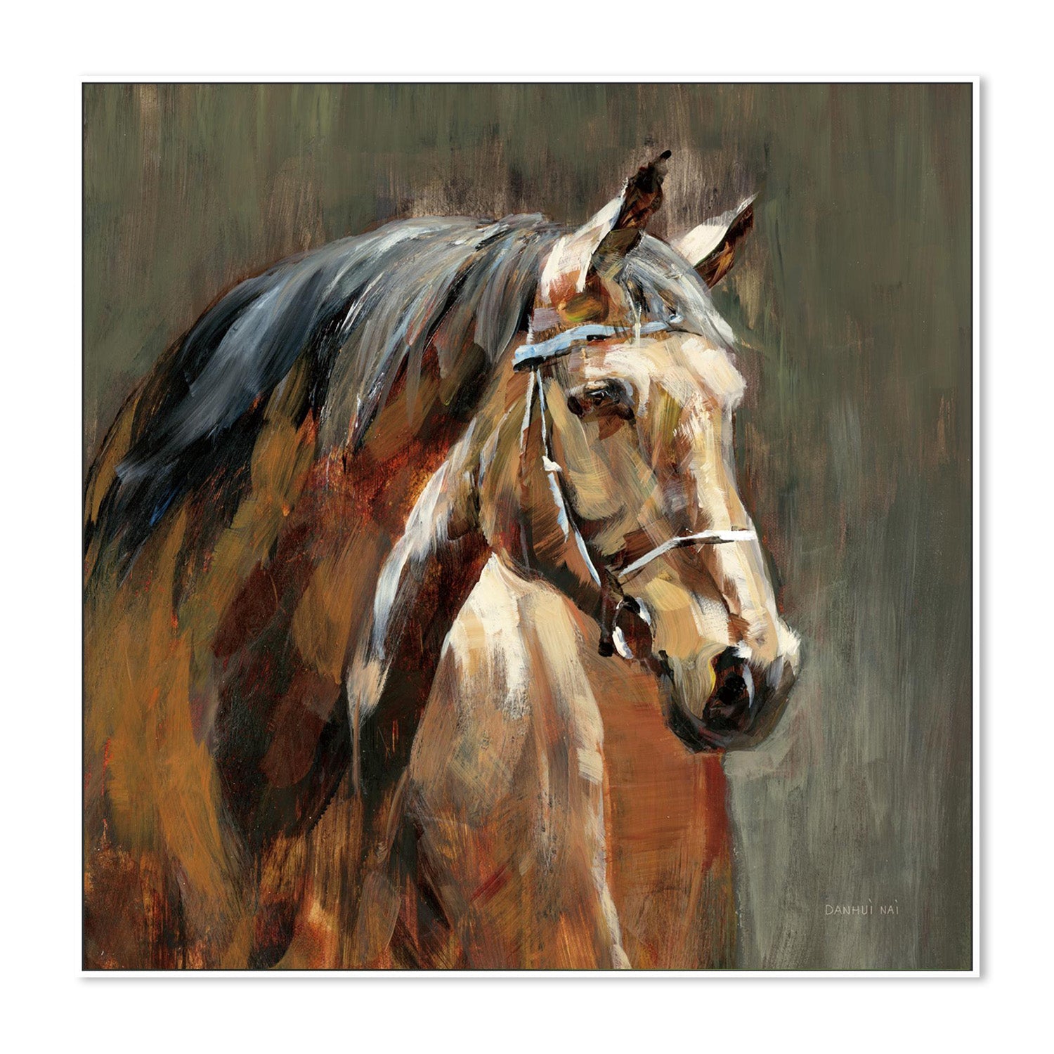wall-art-print-canvas-poster-framed-Stable at Dusk-5